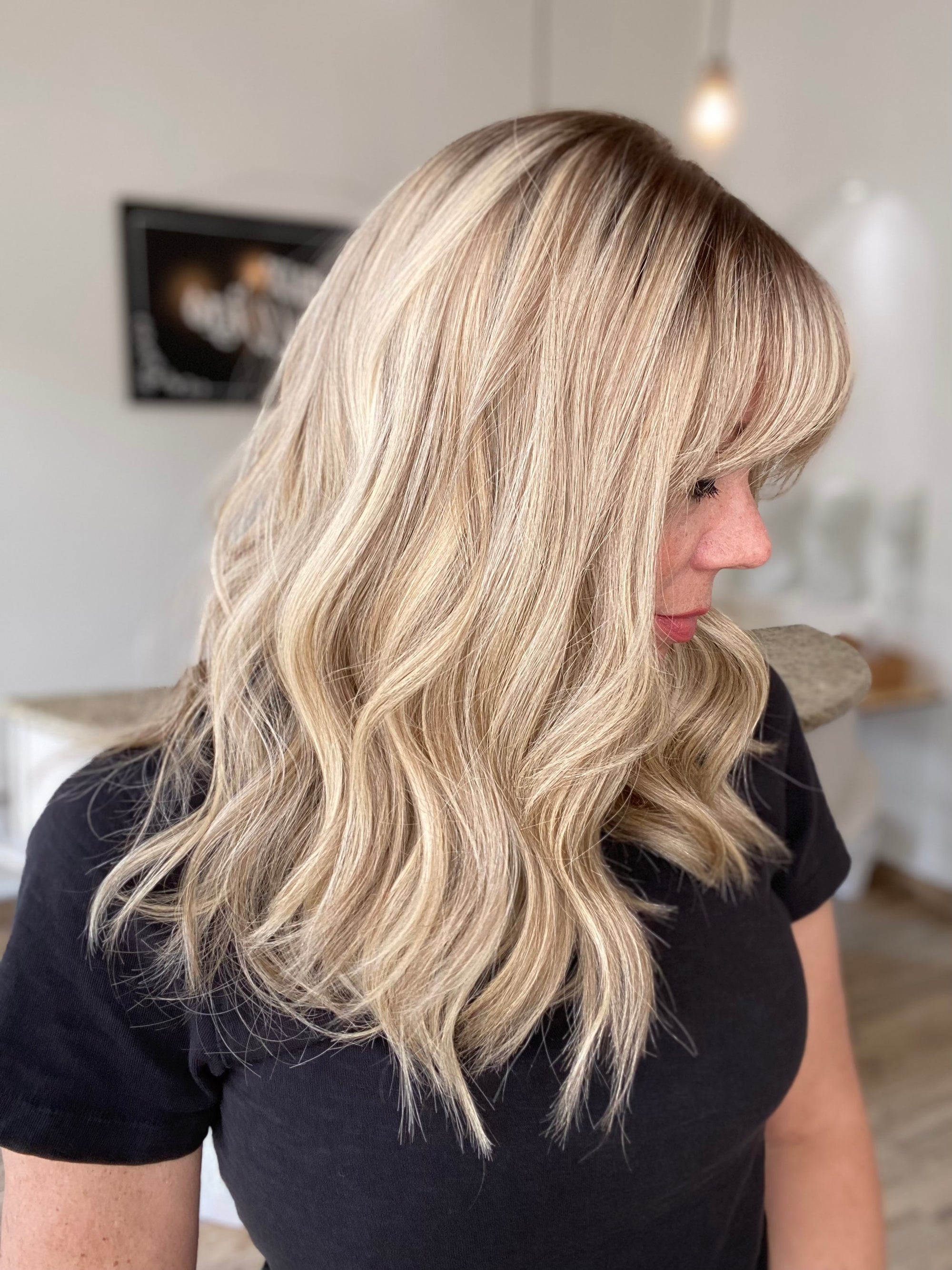 STOCK # JST-325.12B  GARDEAUX DELUXE SILK TOP LACE FRONT WIG (MEDIUM CAP)