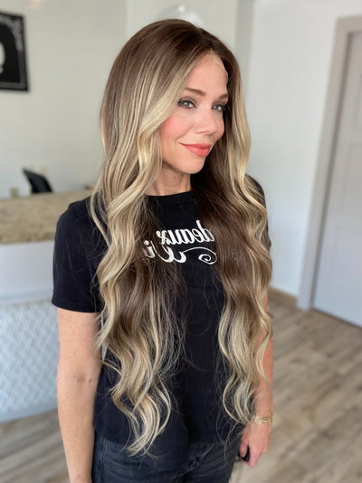 # 8458 GARDEAUX FULL LACE SILK TOP WIG (MEDIUM CAP)
