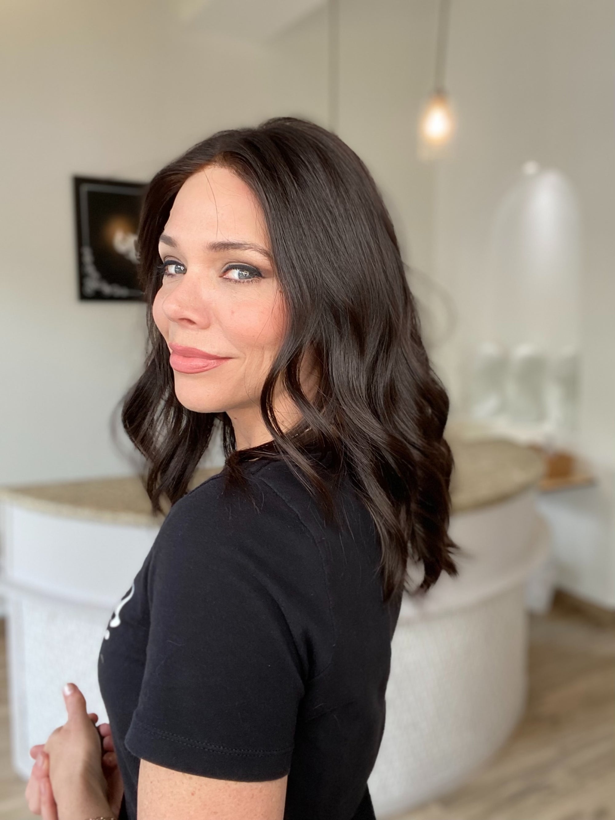 STOCK# JL-1B.10 GARDEAUX DELUXE LACE TOP WIG