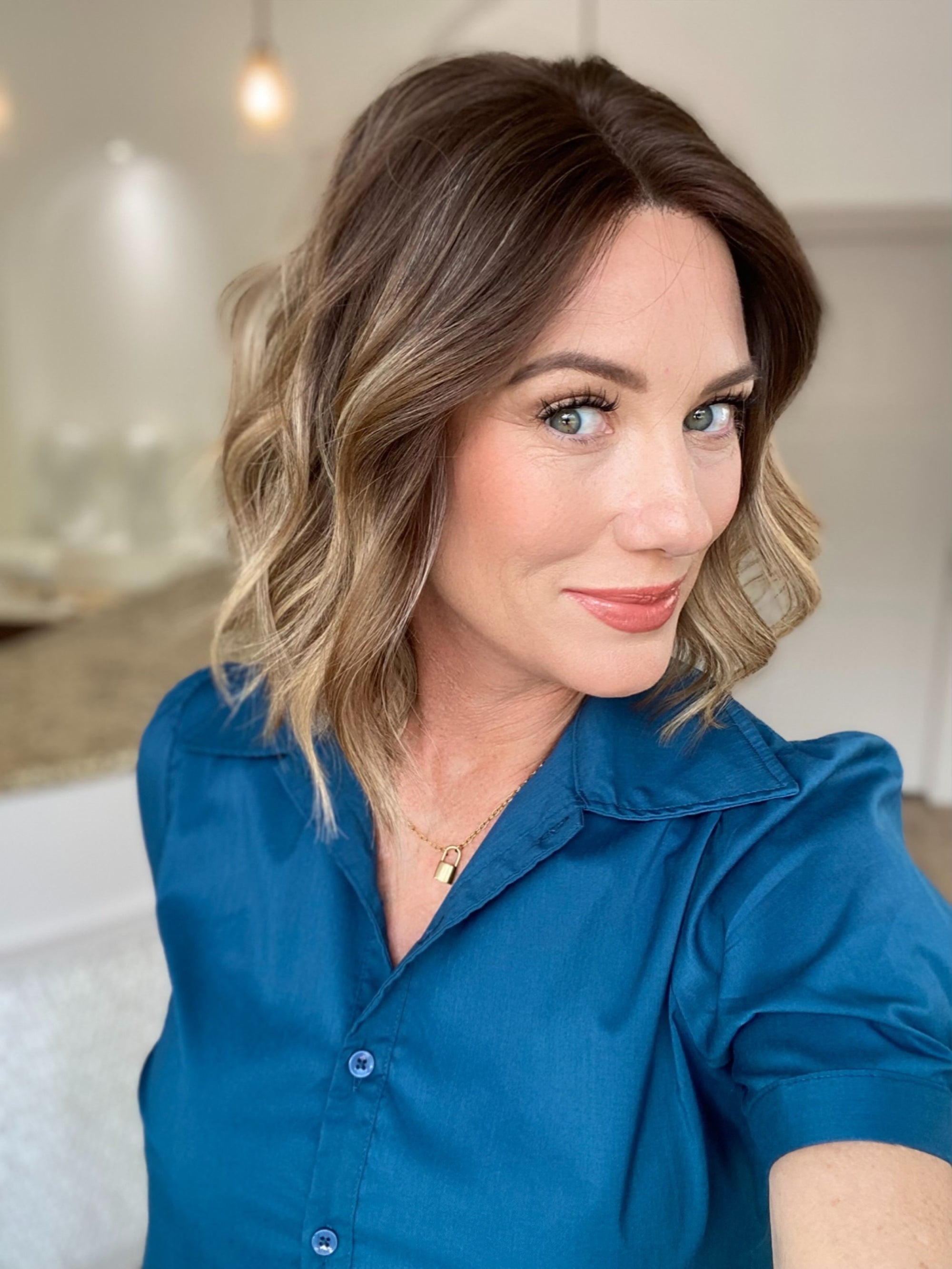 STOCK # LM413.6 GARDEAUX DELUXE DOUBLE LACE TOP SILICONE LINED WIG (SMALL CAP)