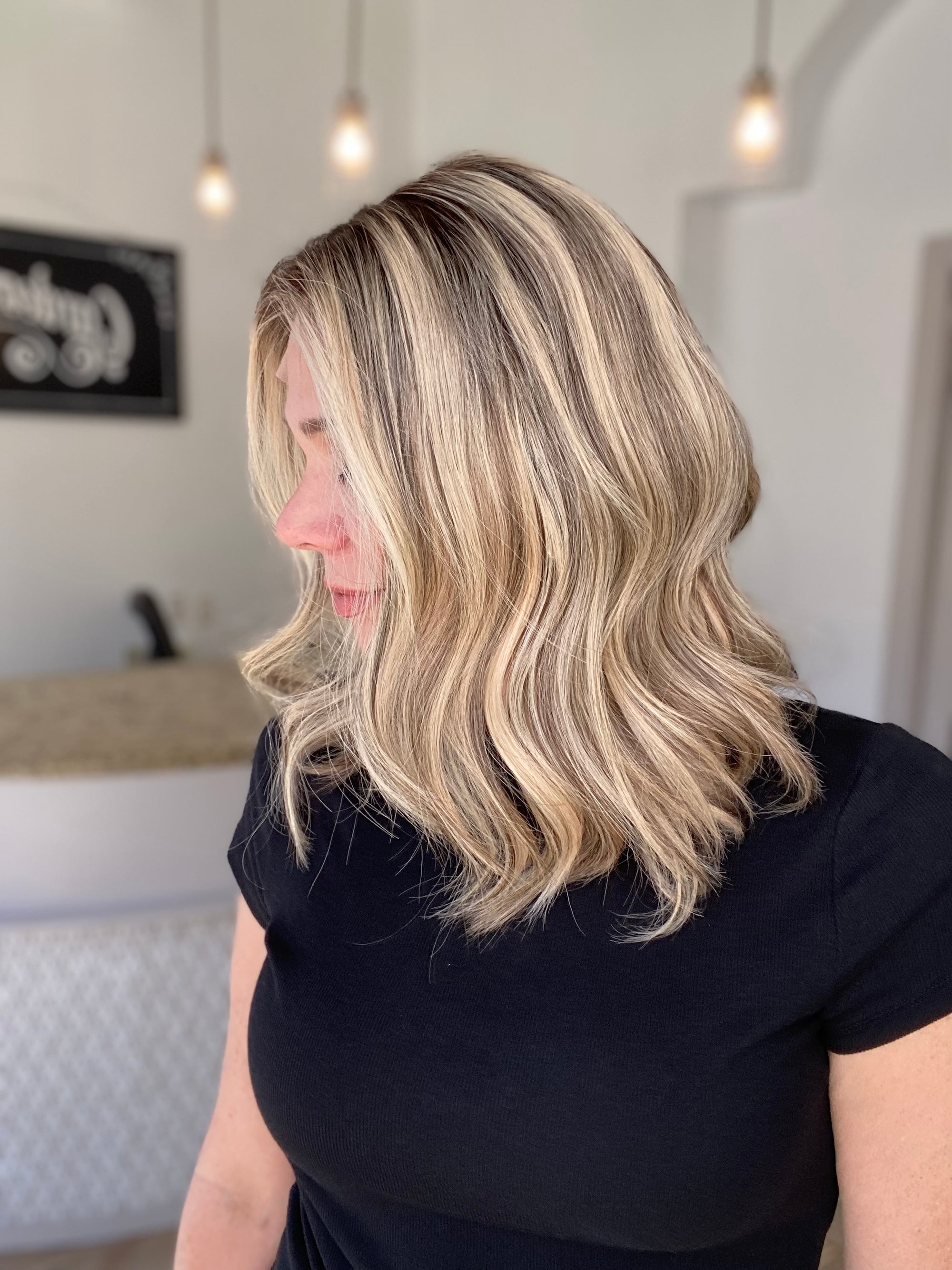 STOCK # BL605.10 GARDEAUX DELUXE DOUBLE LACE TOP WIG    FINAL SALE