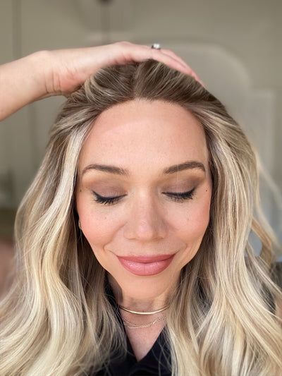 # 8489 GARDEAUX DELUXE HAND TIED MONO TOP W/ LACE FRONT WIG (SMALL CAP)