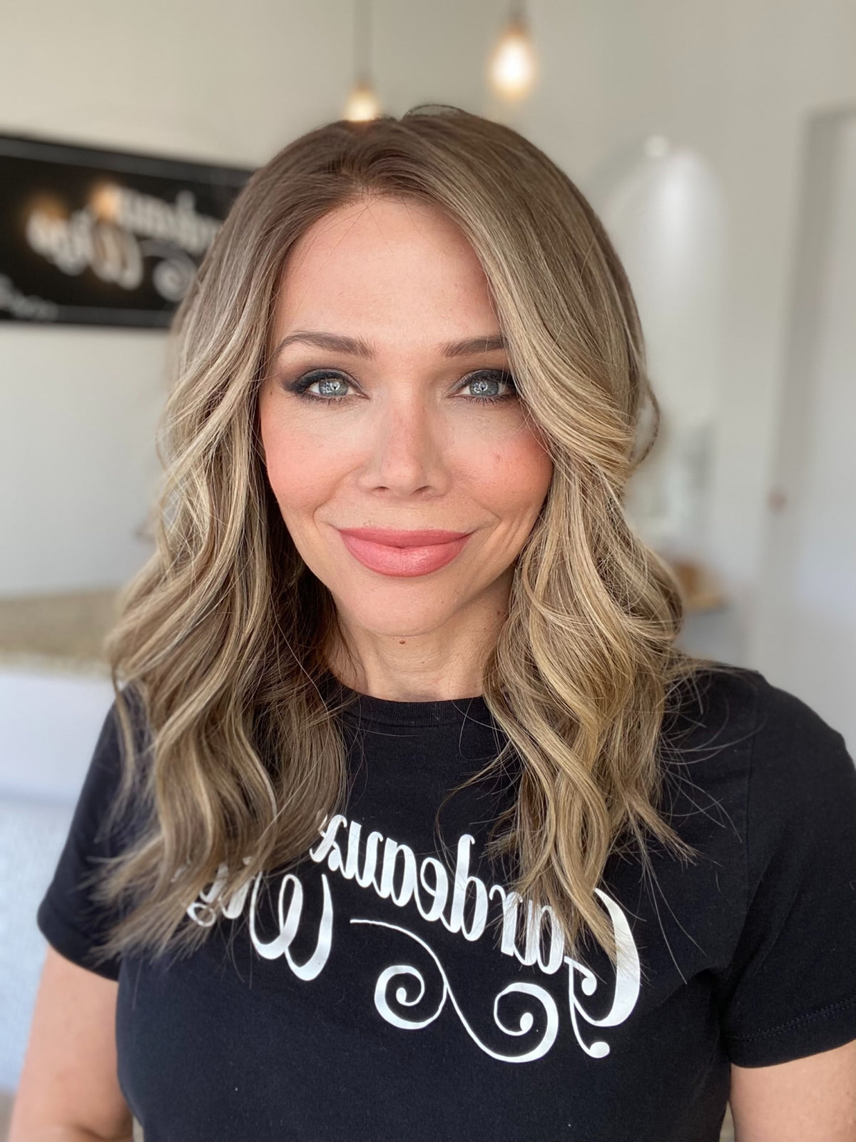 HUMAN HAIR HAND TIED MONO TOP WIG (MEDIUM CAP)# G-8238 GARDEAUX DELUXE