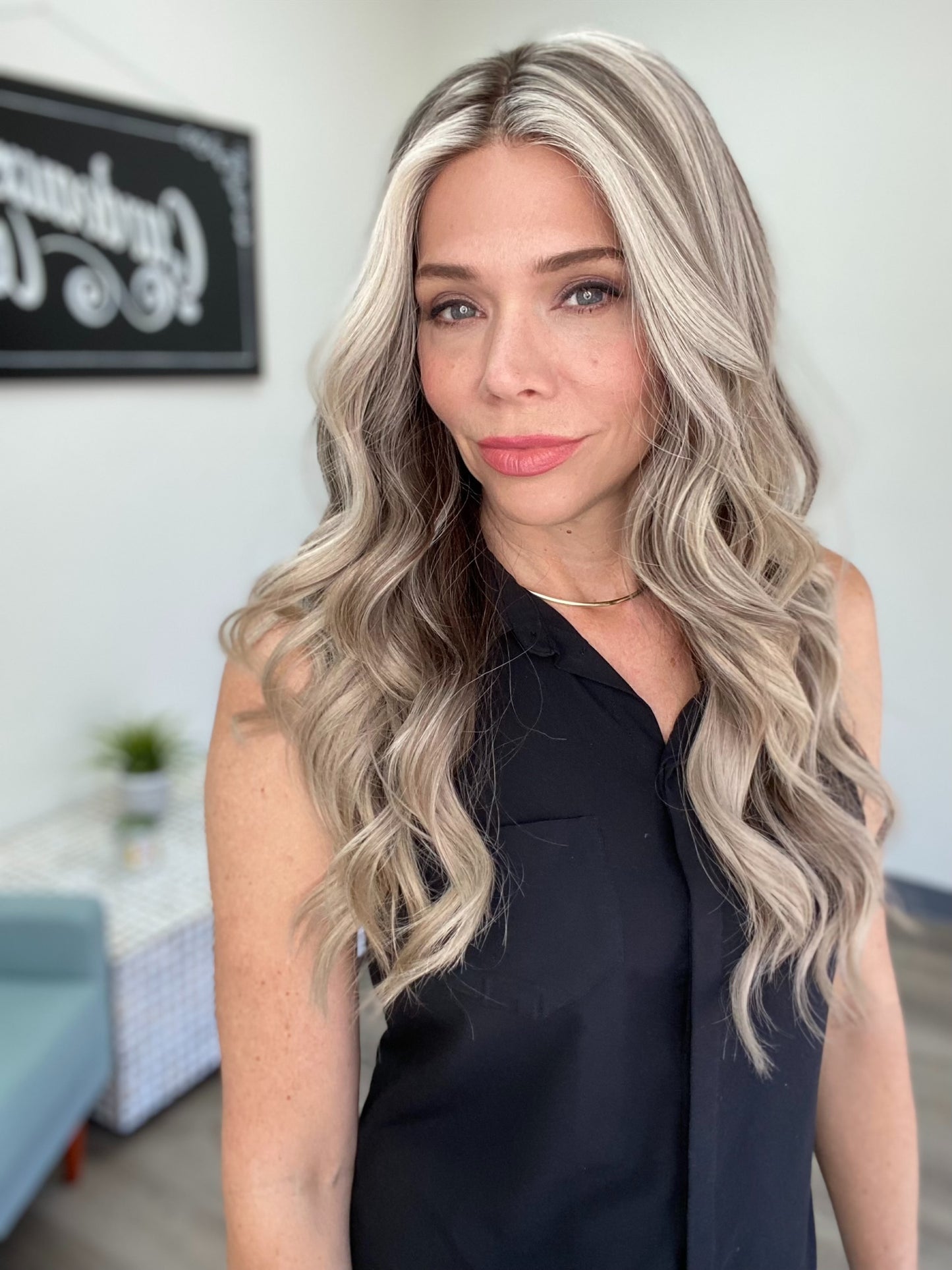 HUMAN HAIR HAND TIED MONO TOP WIG (SMALL CAP) # 8706