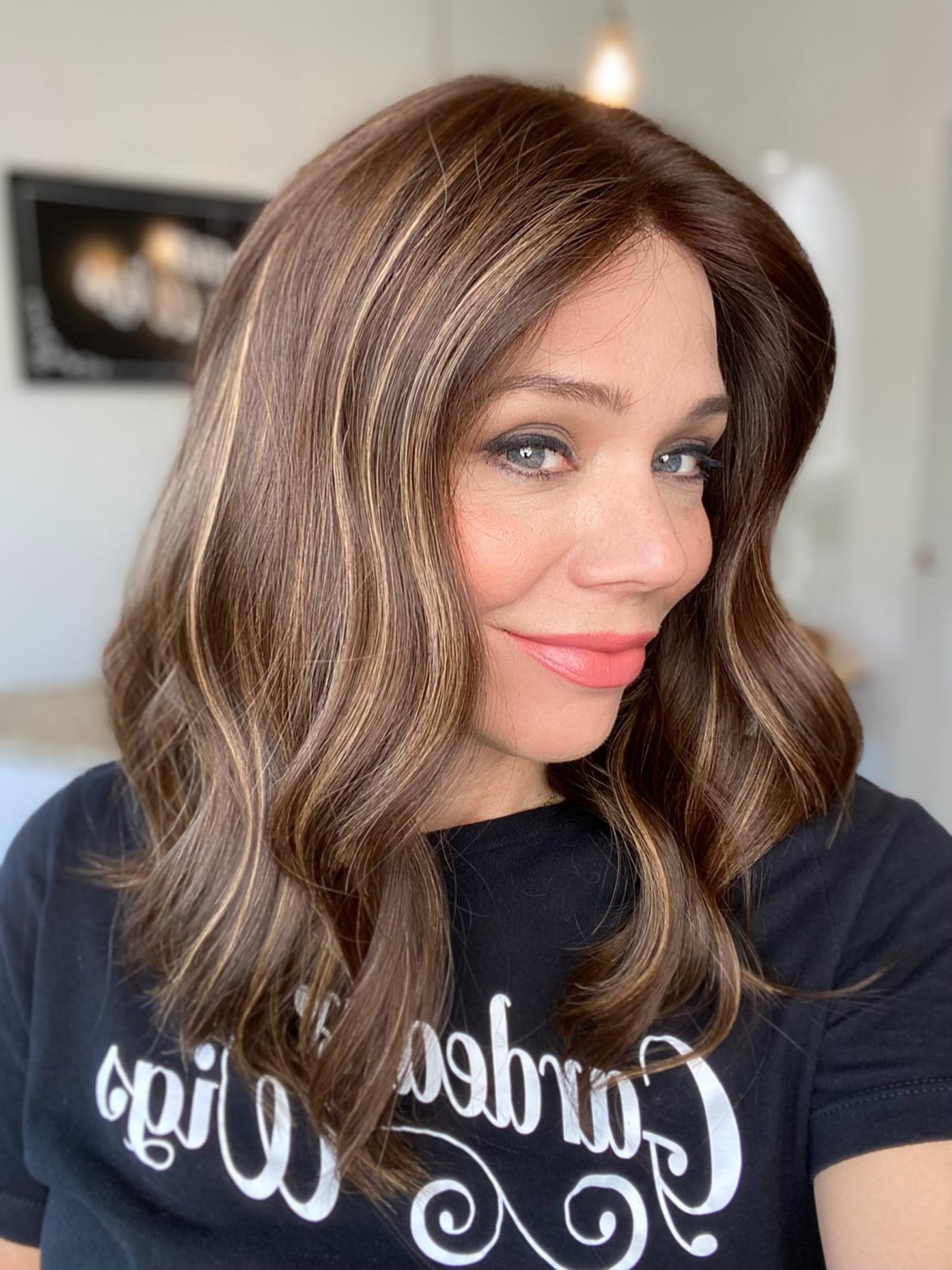 STOCK # LM11.9 GARDEAUX DELUXE DOUBLE LACE TOP WIG