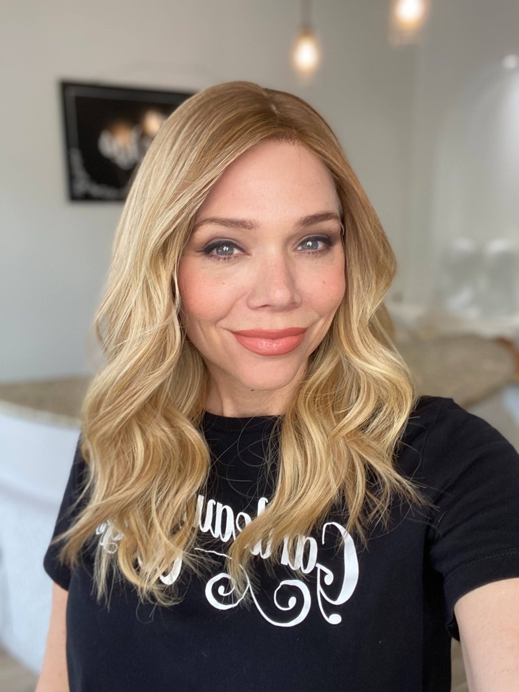 STOCK # LMSU.13 GARDEAUX DELUXE DOUBLE LACE TOP SILICONE LINED WIG (MEDIUM CAP)