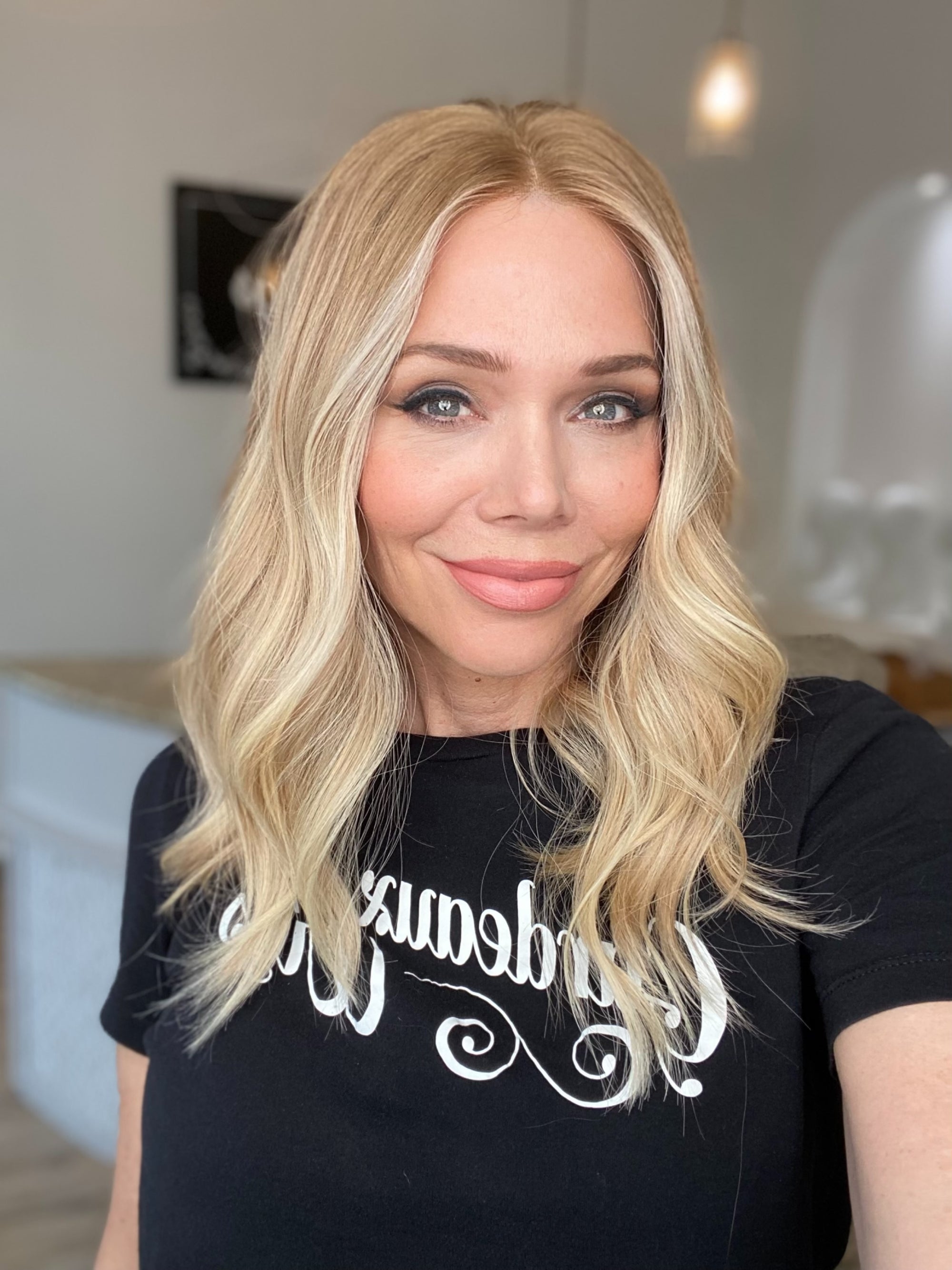 STOCK # LM410.9 GARDEAUX DELUXE DOUBLE LACE TOP SILICONE LINED WIG (SMALL CAP)