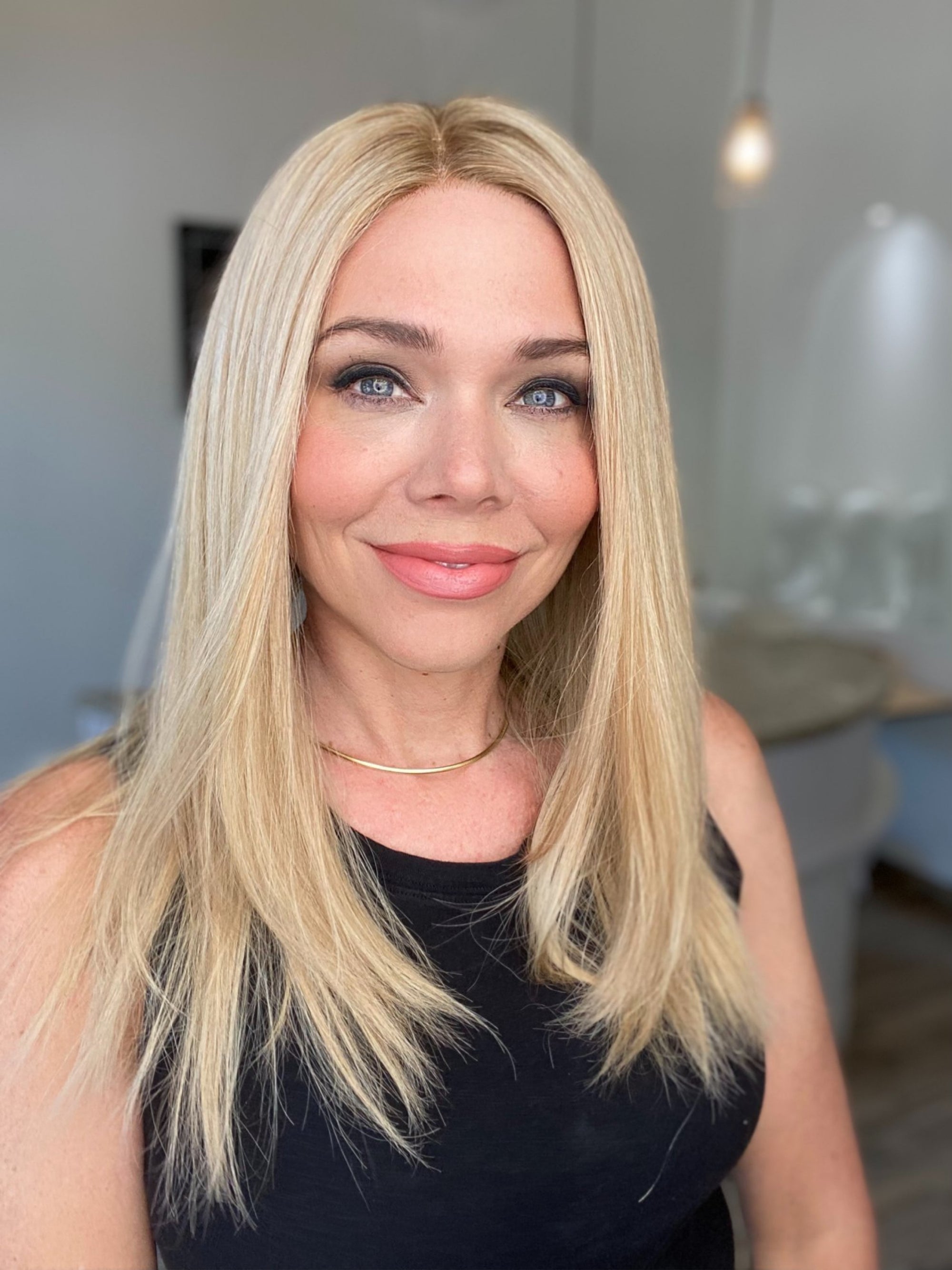 STOCK # JL9-329.13 GARDEAUX DELUXE HAND TIED DOUBLE MONO TOP WIG