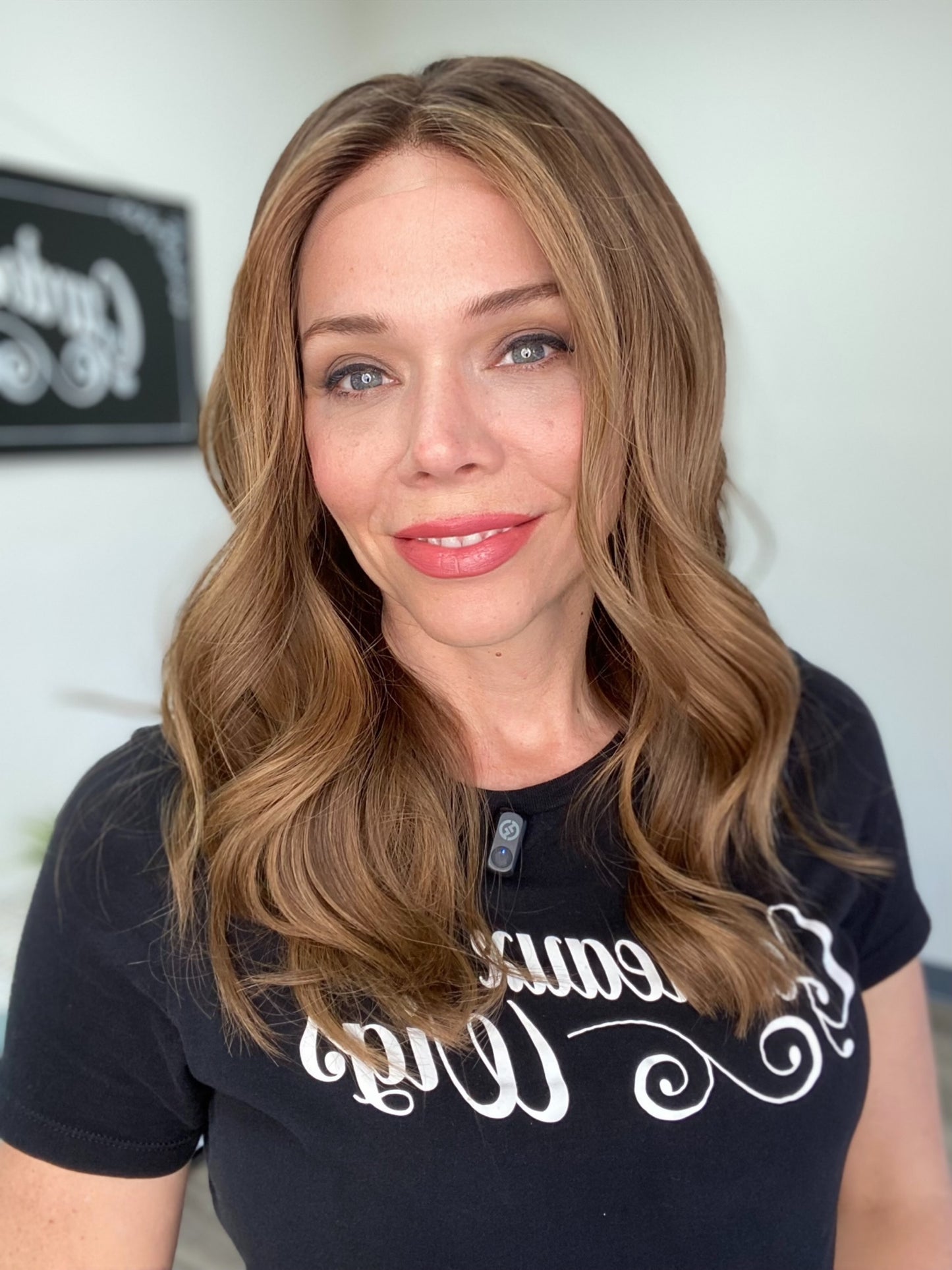 HUMAN HAIR HAND TIED, SILICONE LINED GRIPPER WIG (MEDIUM CAP) # 8711