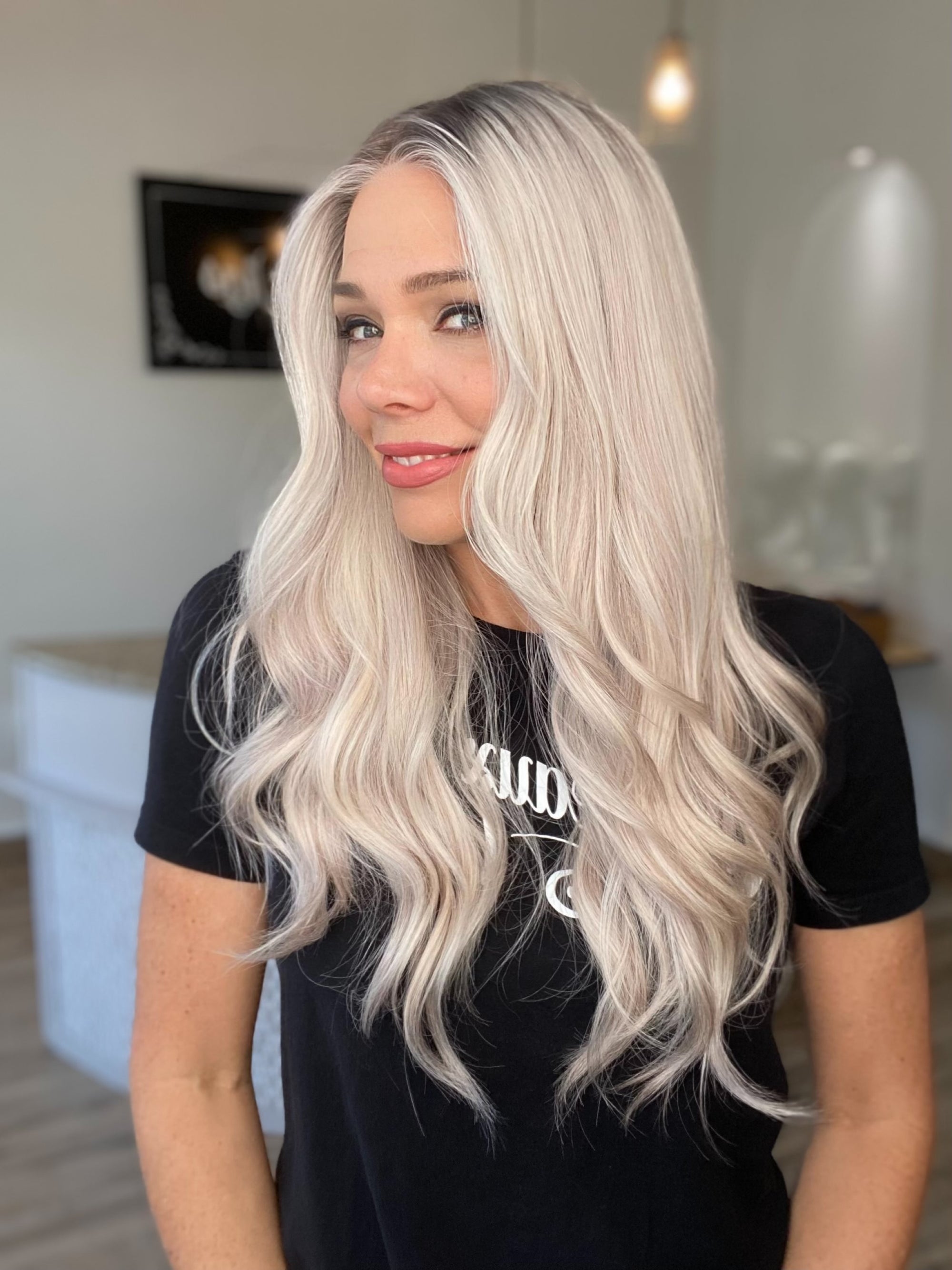 STOCK # BL625.16 GARDEAUX DELUXE DOUBLE LACE TOP WIG