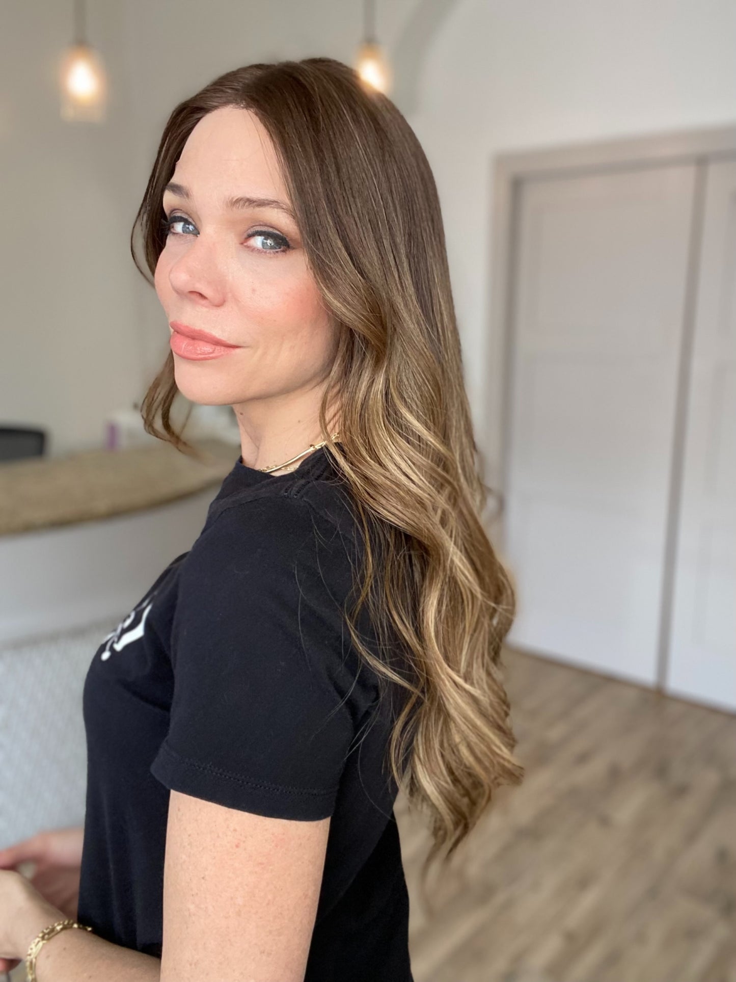 STOCK # BL635.16 GARDEAUX DELUXE DOUBLE LACE TOP WIG (SMALL CAP)
