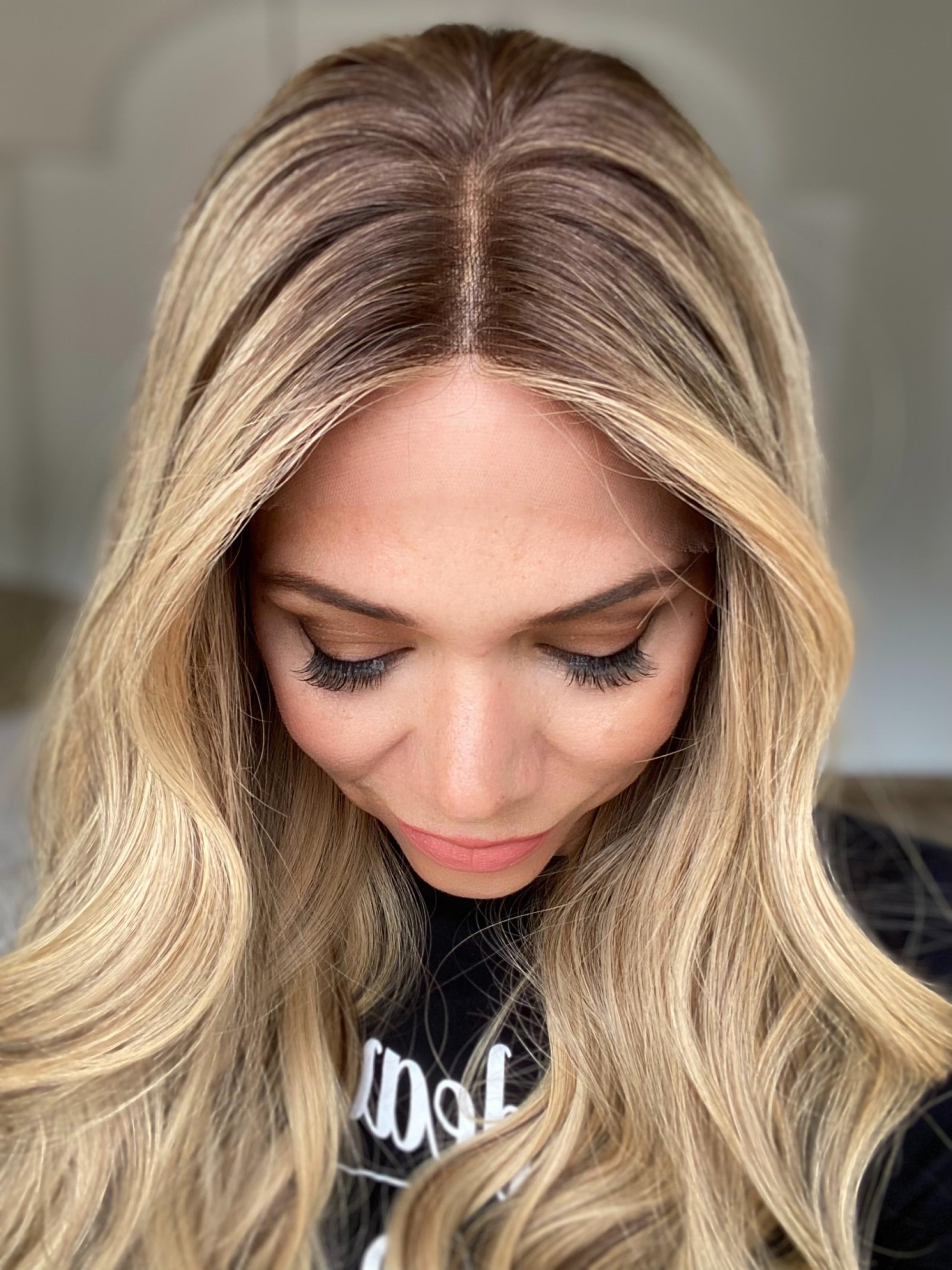 STOCK # BL604.16 GARDEAUX DELUXE DOUBLE LACE TOP WIG *FINAL SALE