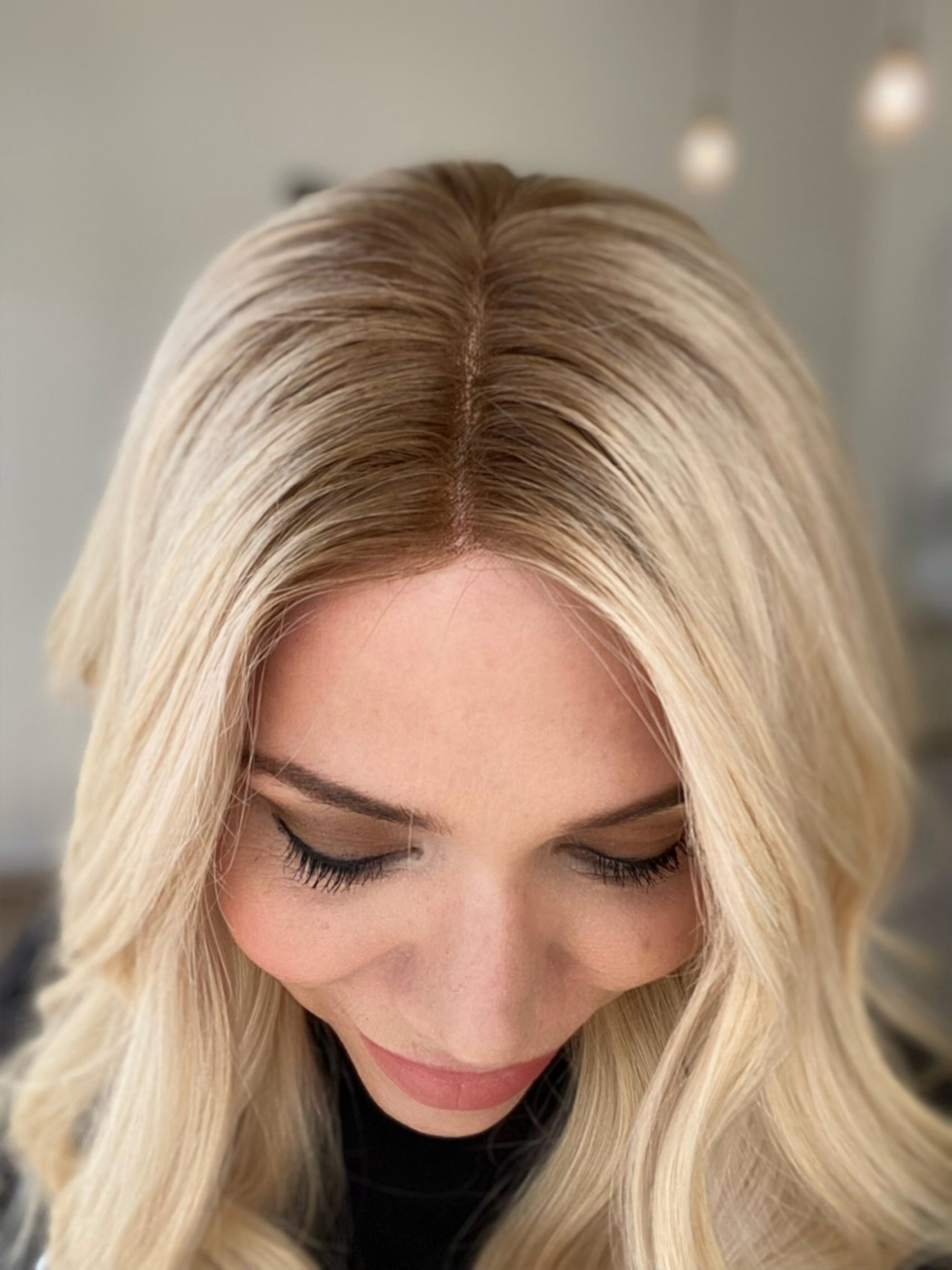 STOCK # JM304 GARDEAUX DELUXE MONO TOP WIG