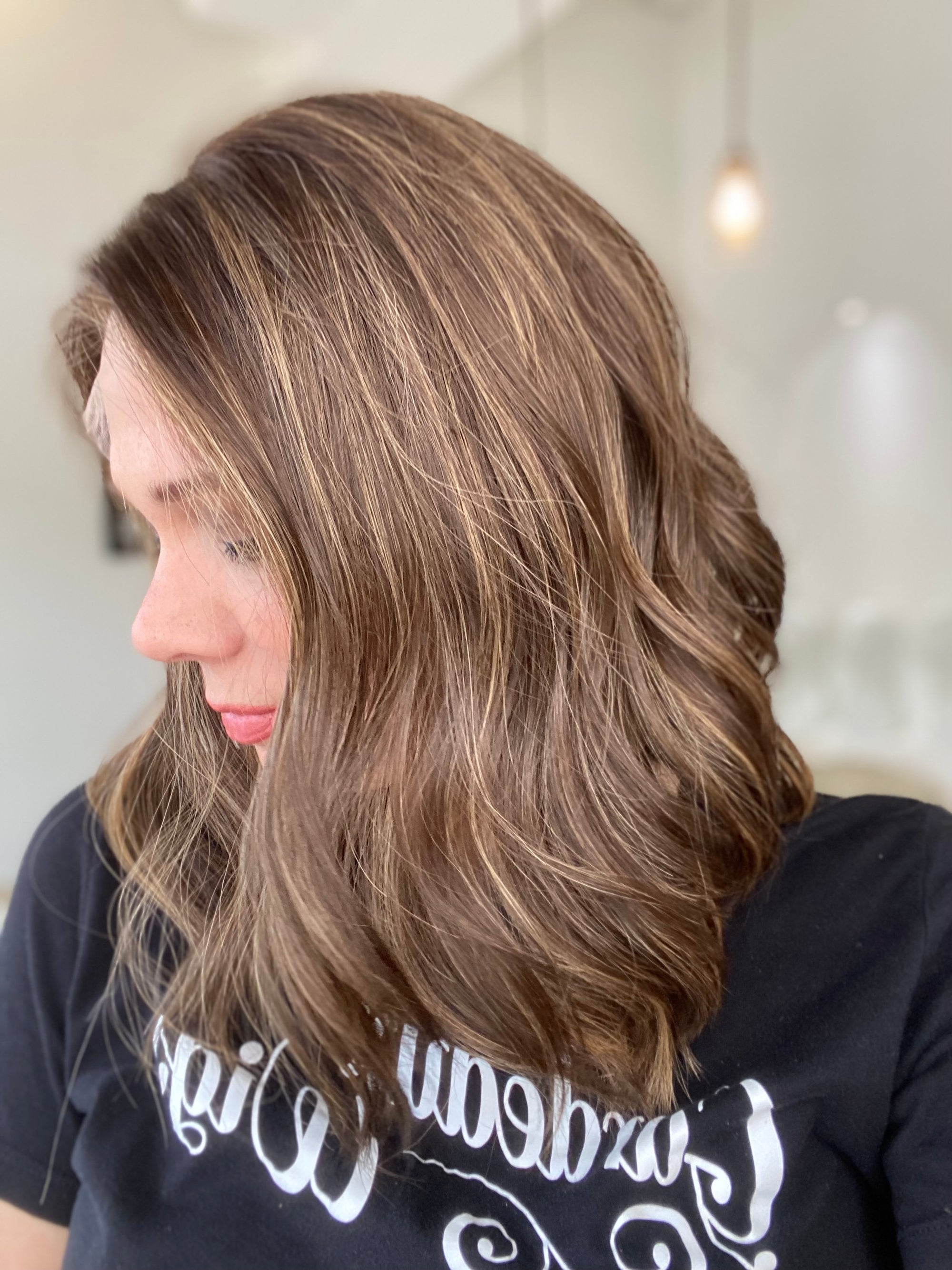 STOCK# BL612.8 GARDEAUX DELUXE LACE TOP WIG (MEDIUM CAP)