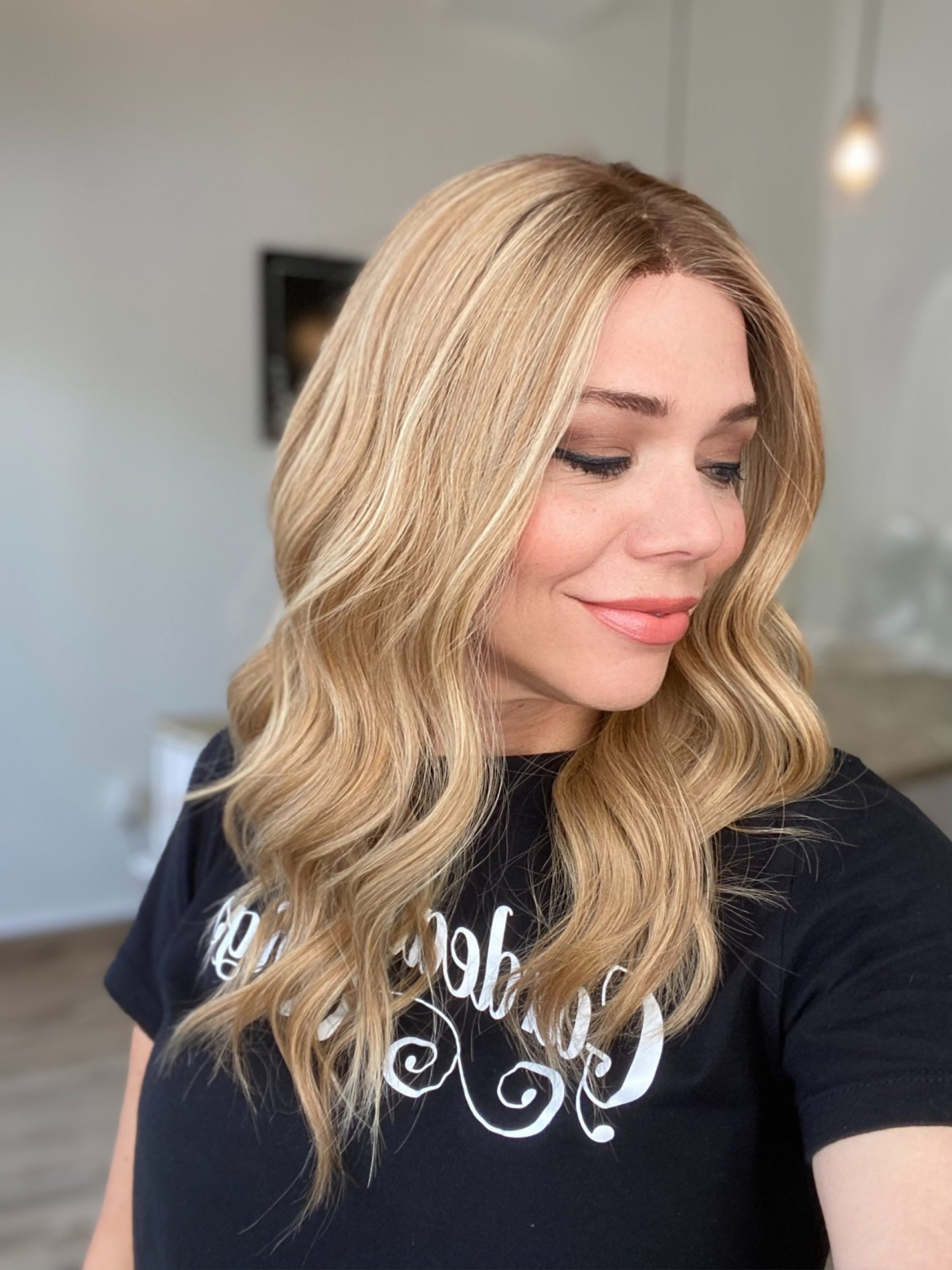 STOCK #JL9-322  GARDEAUX DELUXE HAND TIED DOUBLE MONO TOP WIG