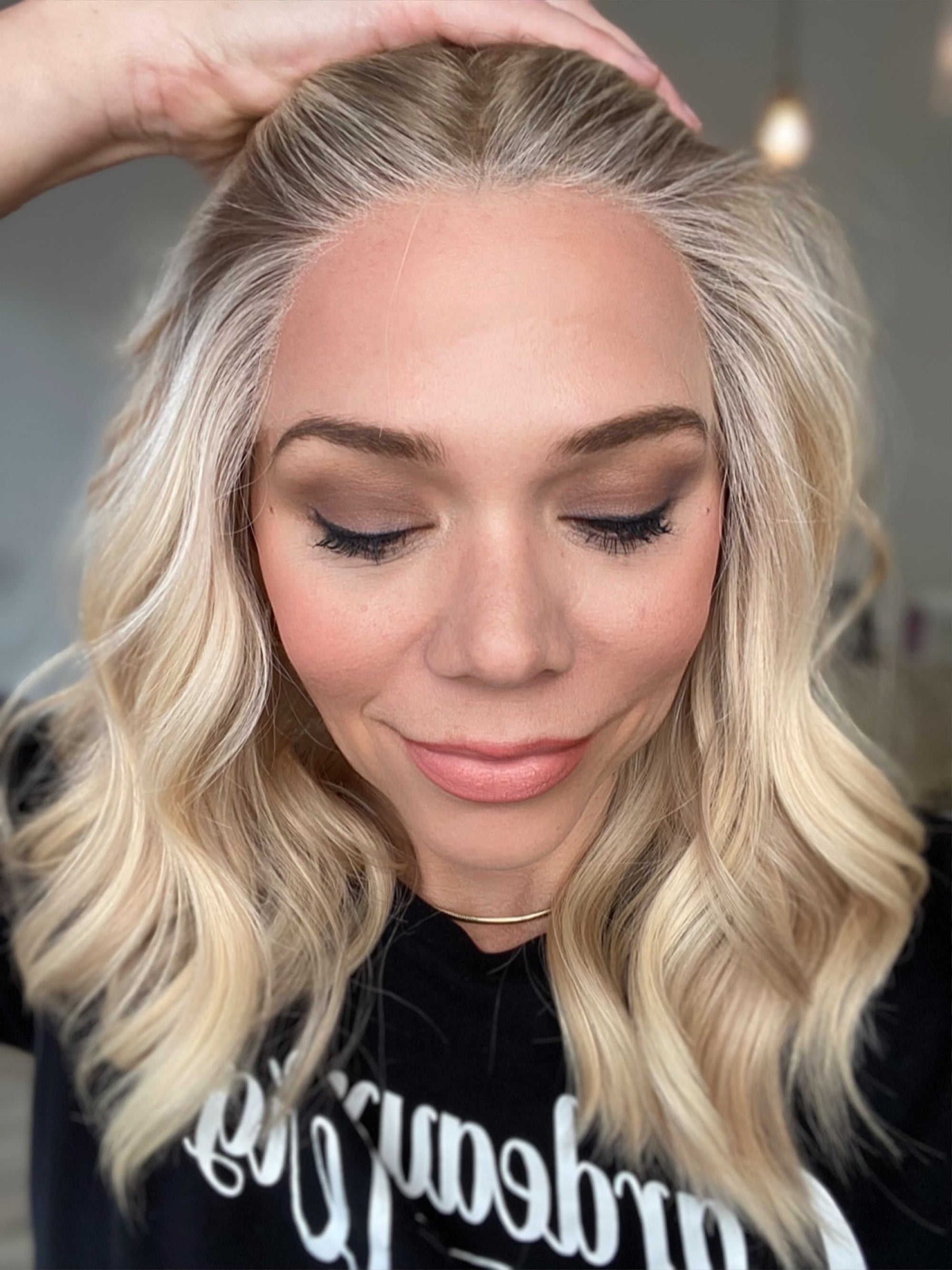 STOCK # BL-624.9 GARDEAUX DELUXE DOUBLE LACE TOP WIG (SMALL CAP)