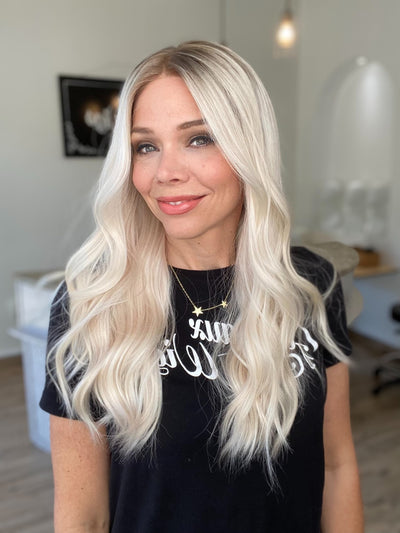 STOCK # BL626.16 GARDEAUX DELUXE DOUBLE LACE TOP WIG