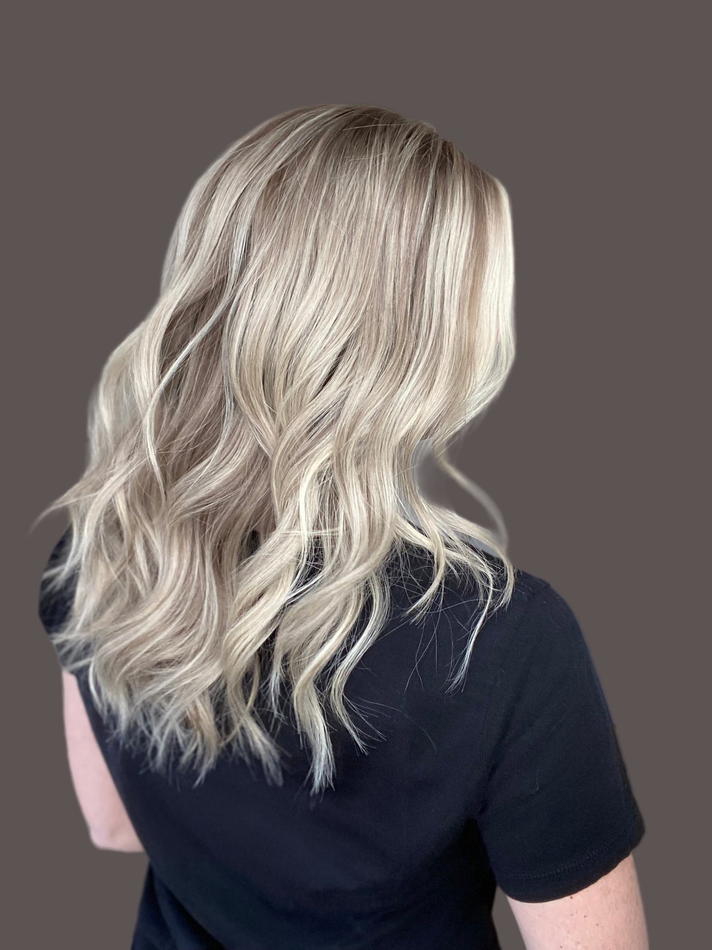 HUMAN HAIR MONO TOP HUMAN HAIR WIG (MEDIUM CAP) #G-8584