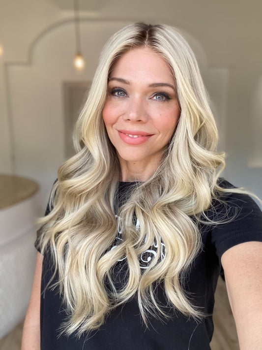 "KATIE" GARDEAUX DELUXE LACE TOP SILICONE LINED WIG
