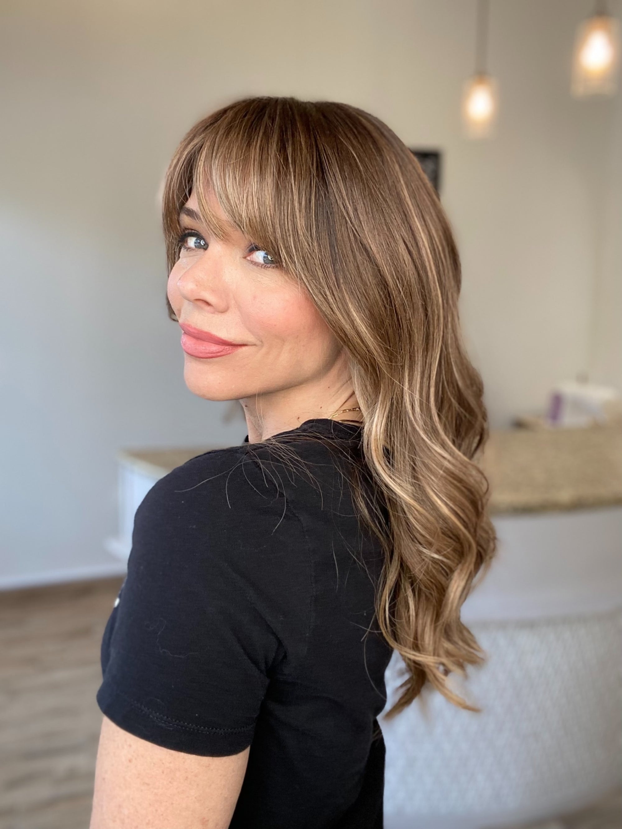 # 8558 GARDEAUX DELUXE OPEN WEFTED MONO TOP WIG (MEDIUM CAP)