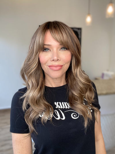 # 8558 GARDEAUX DELUXE OPEN WEFTED MONO TOP WIG (MEDIUM CAP)