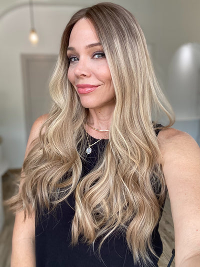 STOCK # BL-643.17 GARDEAUX DELUXE DOUBLE LACE TOP WIG (MEDIUM CAP)