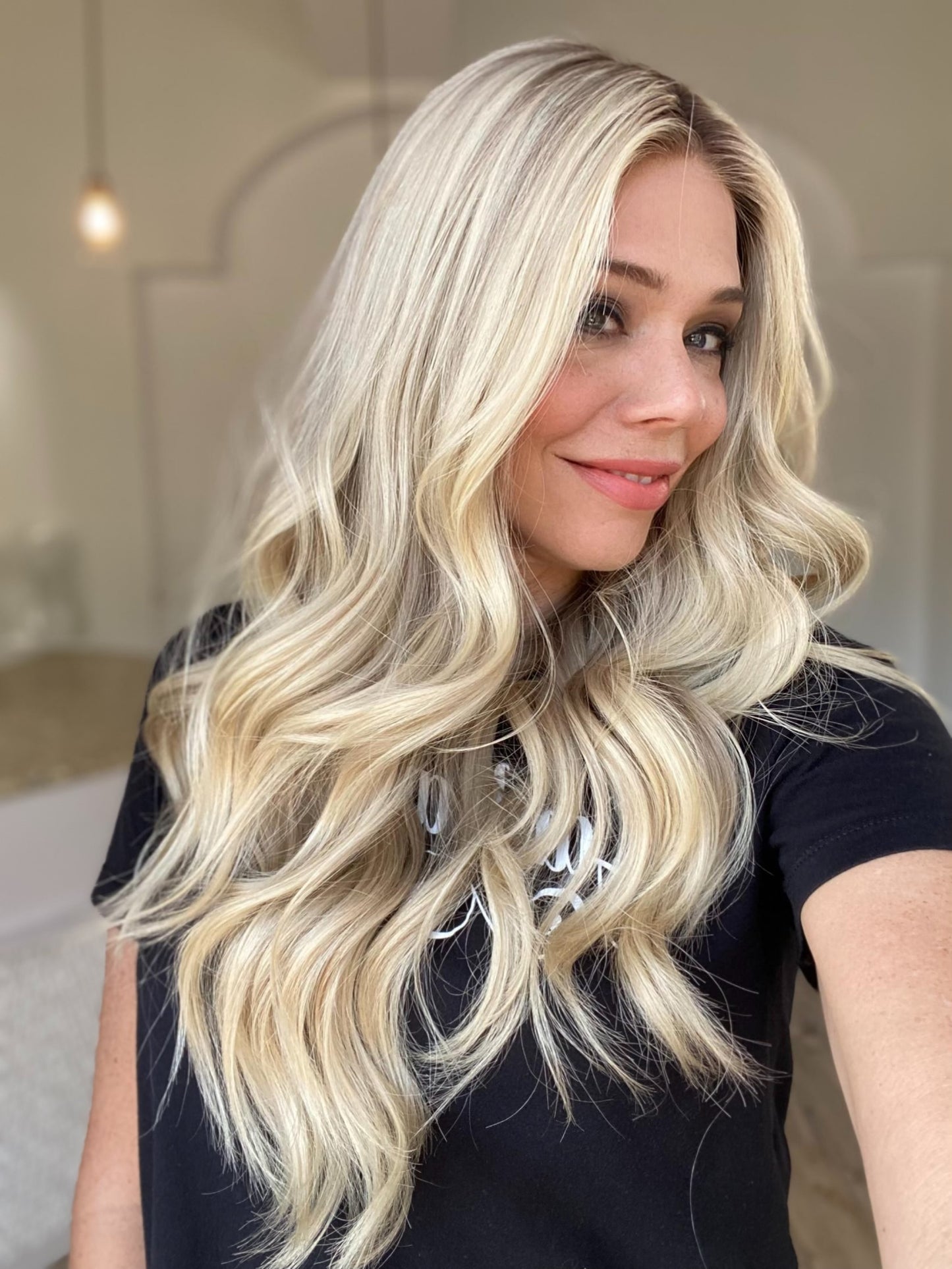 "KATIE" GARDEAUX DELUXE LACE TOP SILICONE LINED WIG