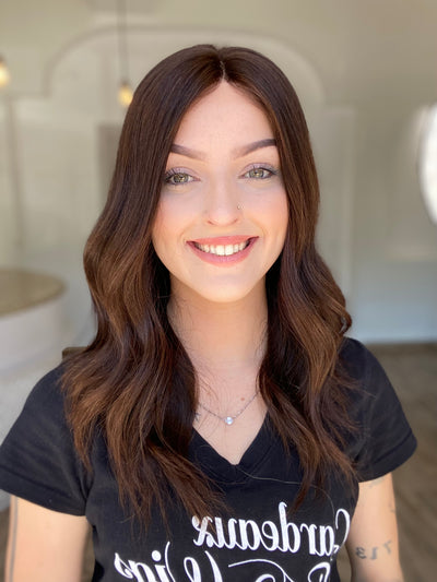 # 7361-A GARDEAUX DELUXE STOCK COLOR #2 MONO TOP WIG (SMALL CAP)