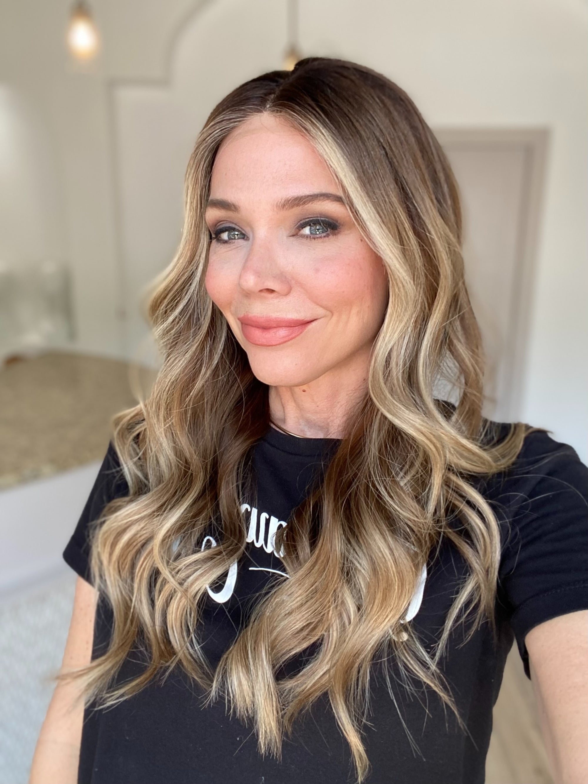 # 8457 GARDEAUX DELUXE HAND TIED DOUBLE LACE TOP WIG (MEDIUM CAP)