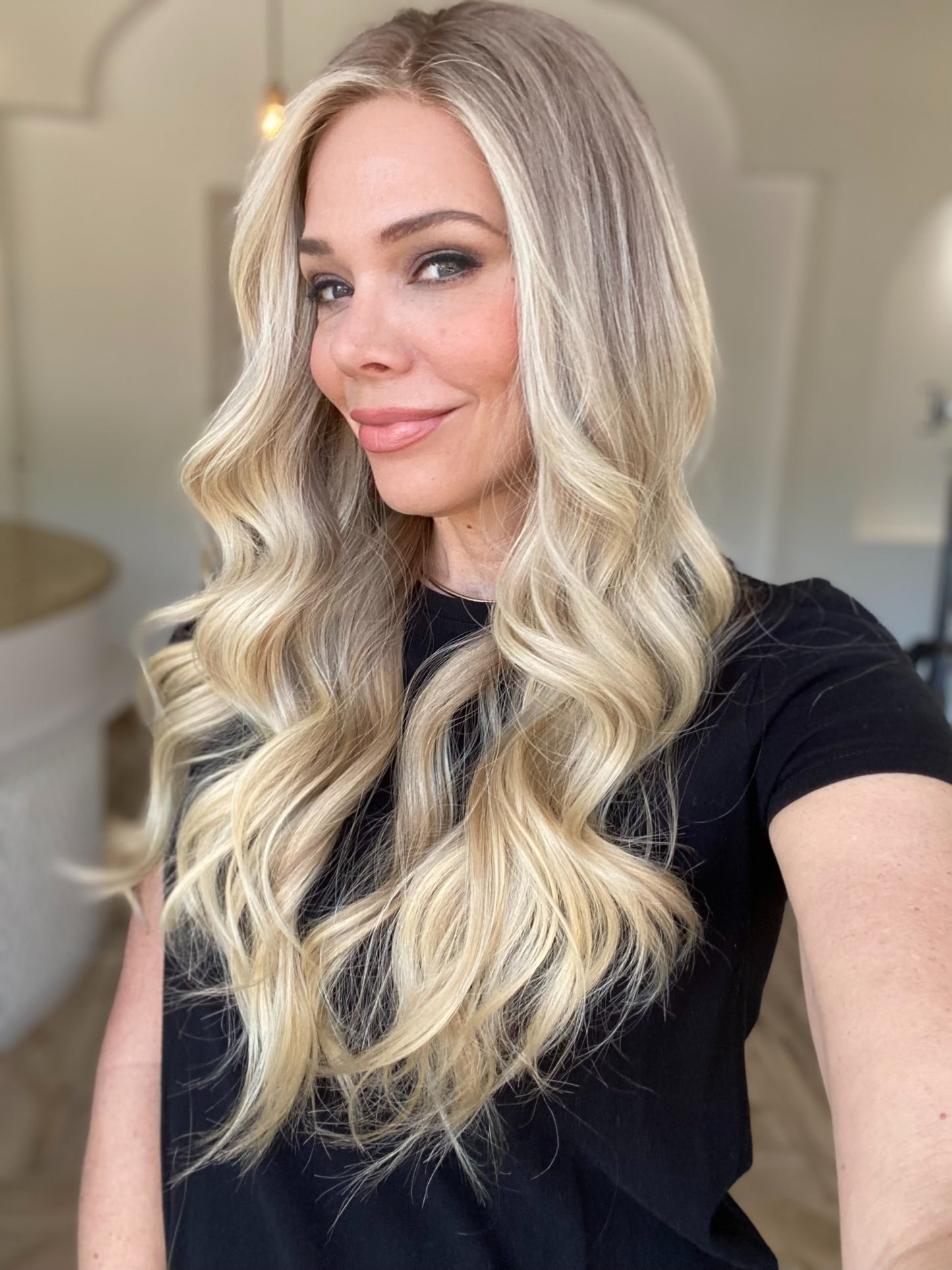 # G-8263 GARDEAUX DELUXE DOUBLE LACE TOP SILICONE LINED WIG (MEDIUM CAP)