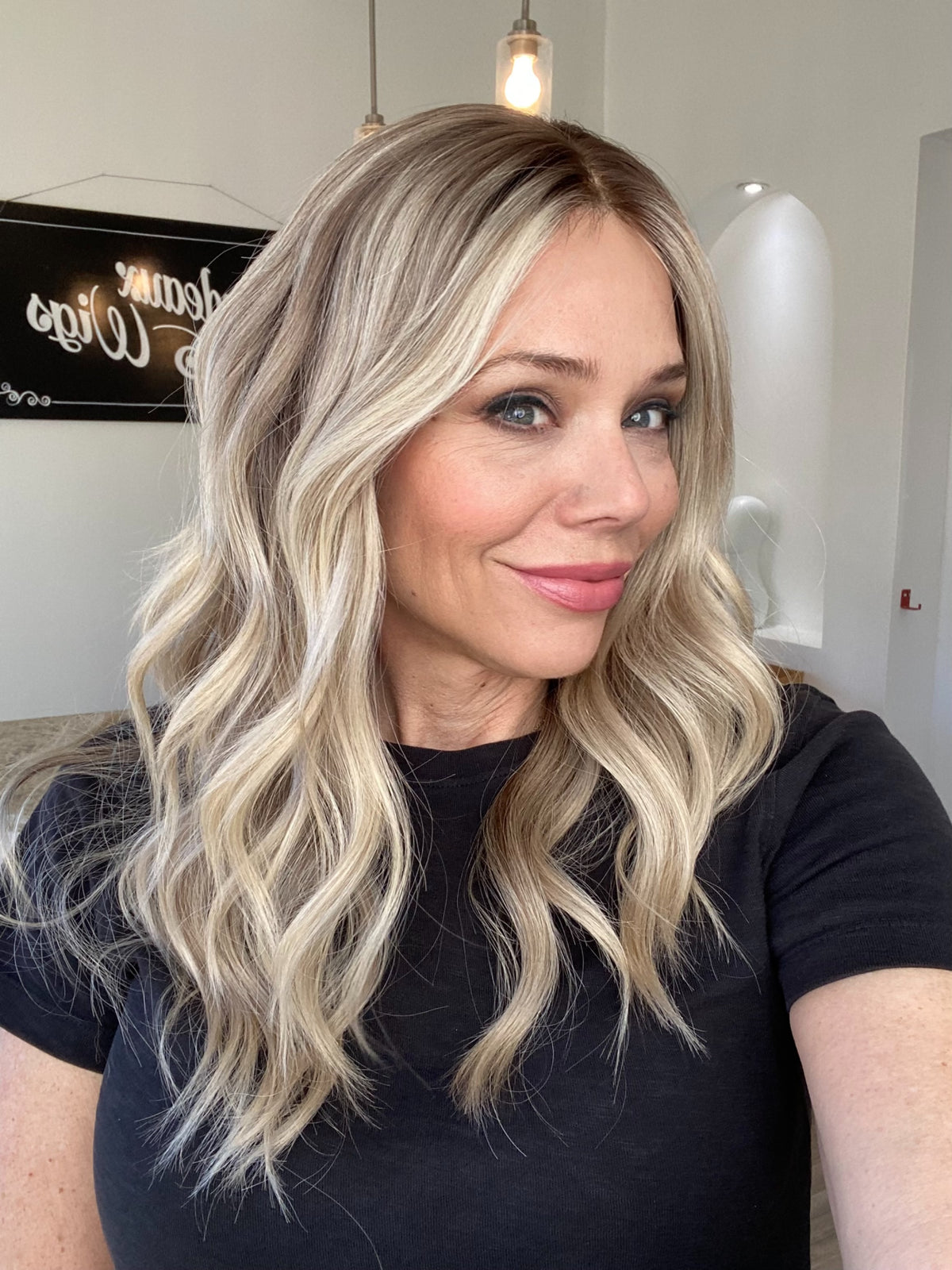 HUMAN HAIR HAND TIED DOUBLE MONO TOP WIG (SMALL CAP) #G-8612
