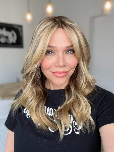 # 8198 GARDEAUX DELUXE HAND TIED MONO TOP WIG, NO LACE FRONT (MEDIUM CAP)