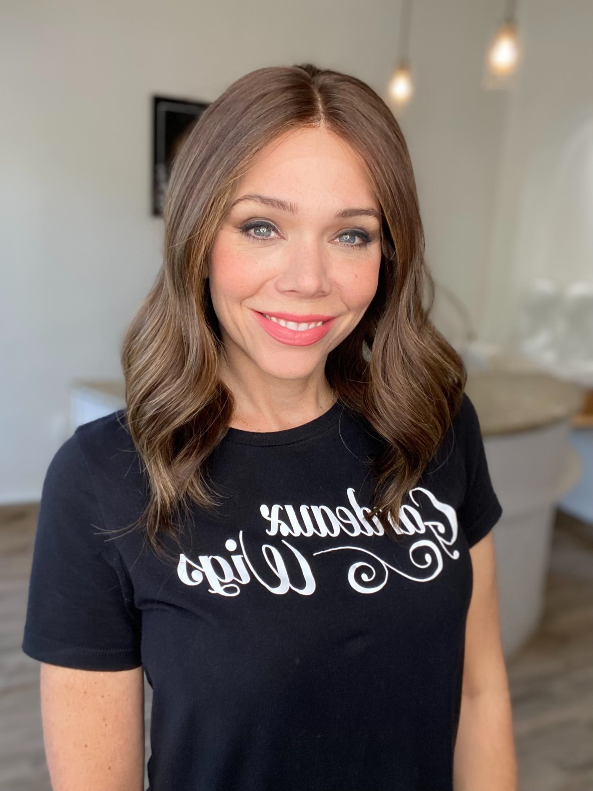 STOCK # BL602.9 GARDEAUX DELUXE DOUBLE LACE TOP WIG (SMALL CAP)