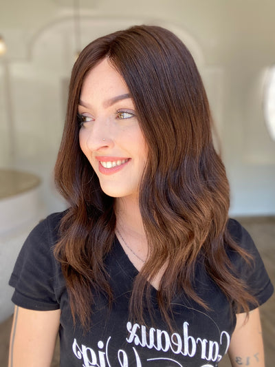 # 7361-A GARDEAUX DELUXE STOCK COLOR #2 MONO TOP WIG (SMALL CAP)
