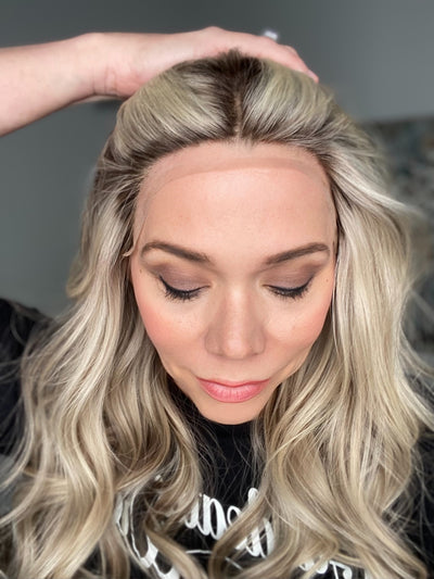 # 8524 GARDEAUX DELUXE HAND TIED DOUBLE LACE TOP WIG (MEDIUM CAP)