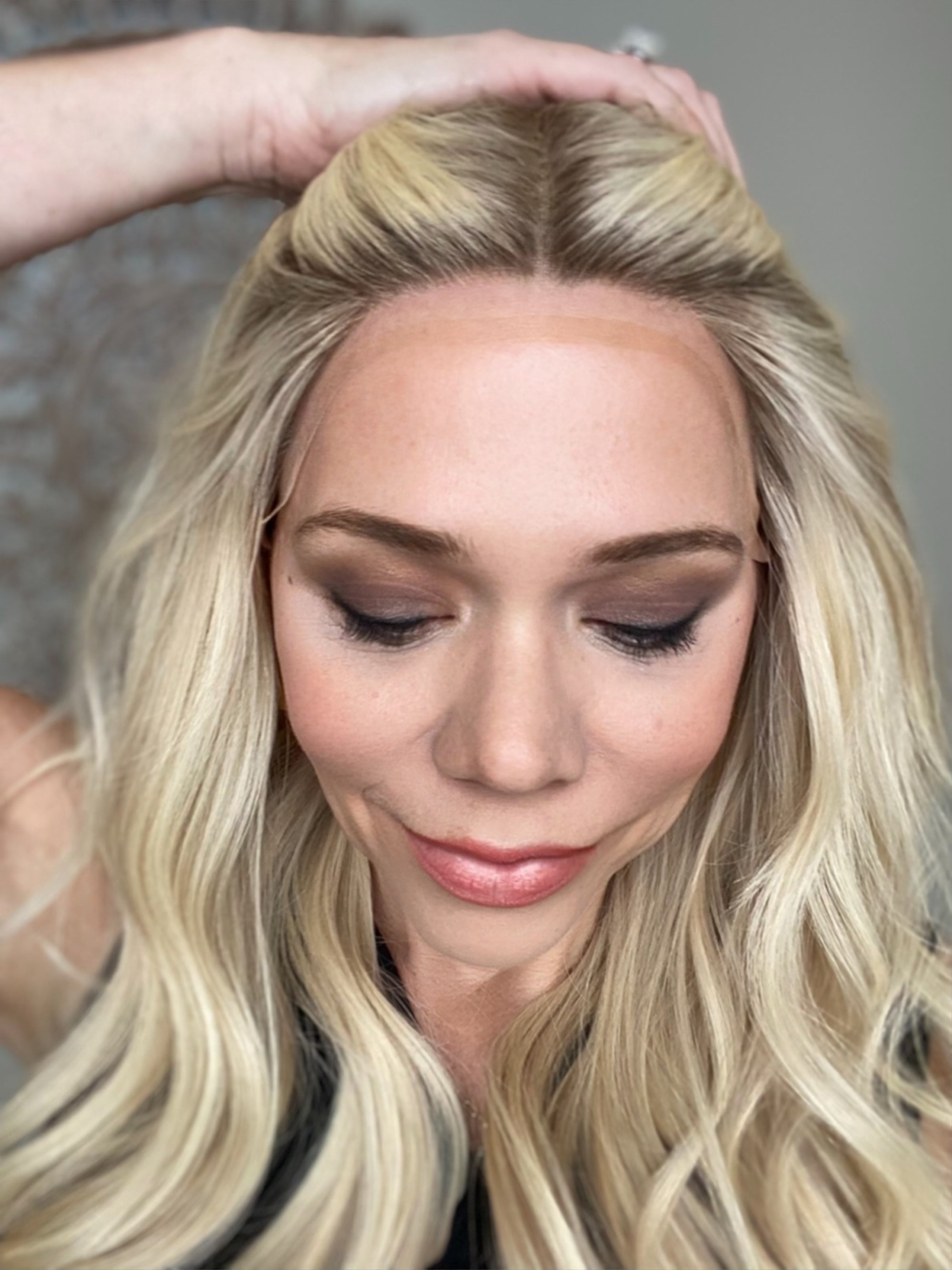 # 8547 GARDEAUX DELUXE HAND TIED DOUBLE LACE TOP WIG (MEDIUM CAP)