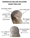 "KRISTEN" GARDEAUX DELUXE HAND TIED, SILICONE LINED GRIPPER WIG