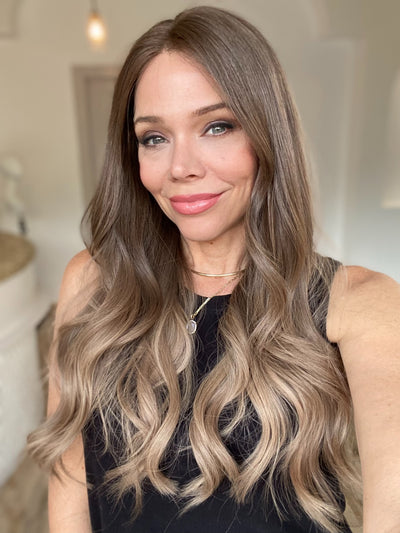 STOCK # BL-637.17 GARDEAUX DELUXE DOUBLE LACE TOP WIG (MEDIUM CAP)