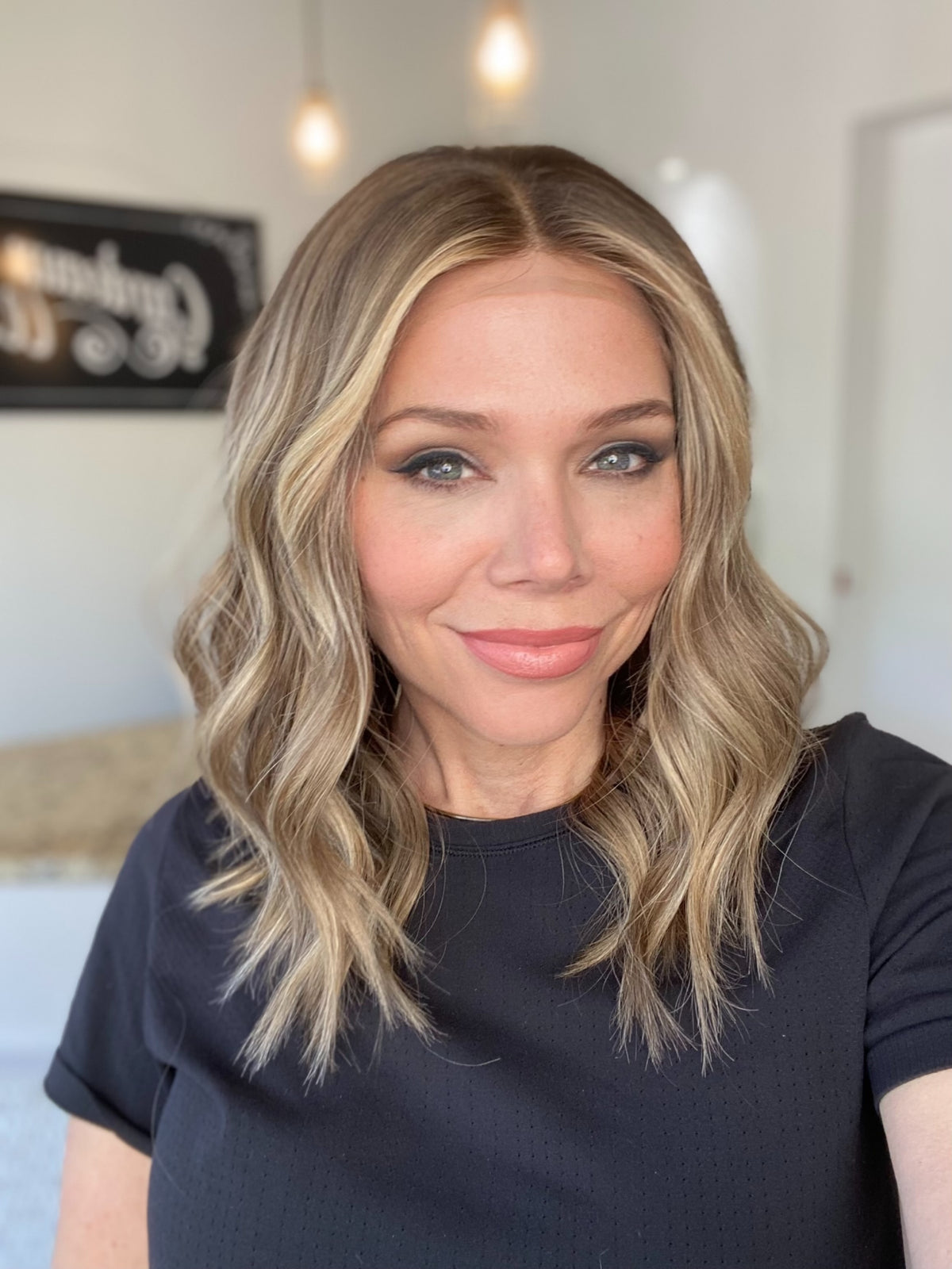 HUMAN HAIR HAND TIED DOUBLE LACE TOP WIG (MEDIUM CAP)#G- 8261 GARDEAUX DELUXE
