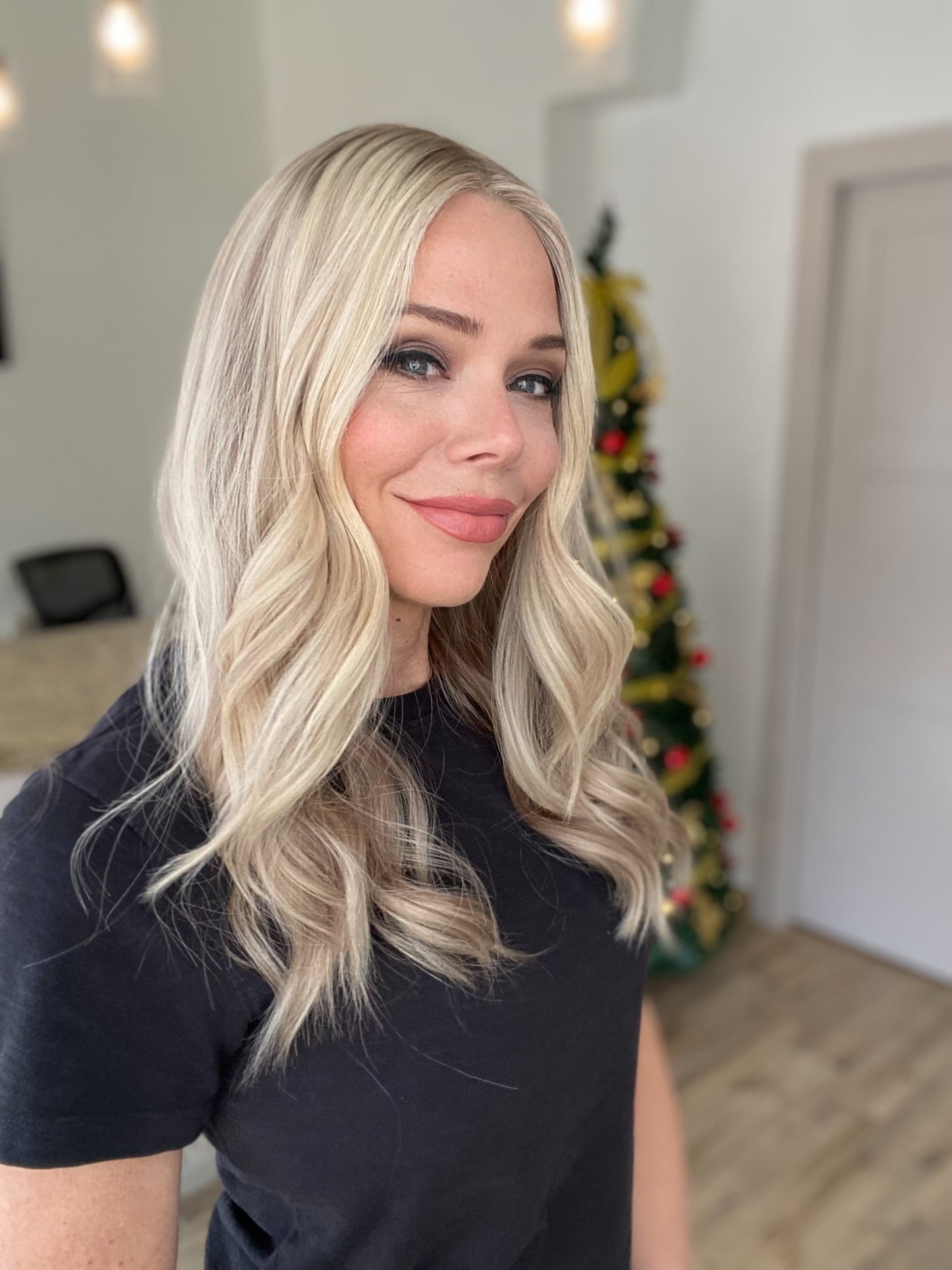 HUMAN HAIR HAND TIED CONTOUR CAP WIG (MEDIUM CAP)# 8599