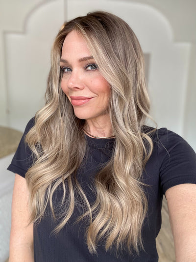 # 8396 GARDEAUX DELUXE HAND TIED MONO TOP W/ LACE FRONT WIG (MEDIUM CAP)