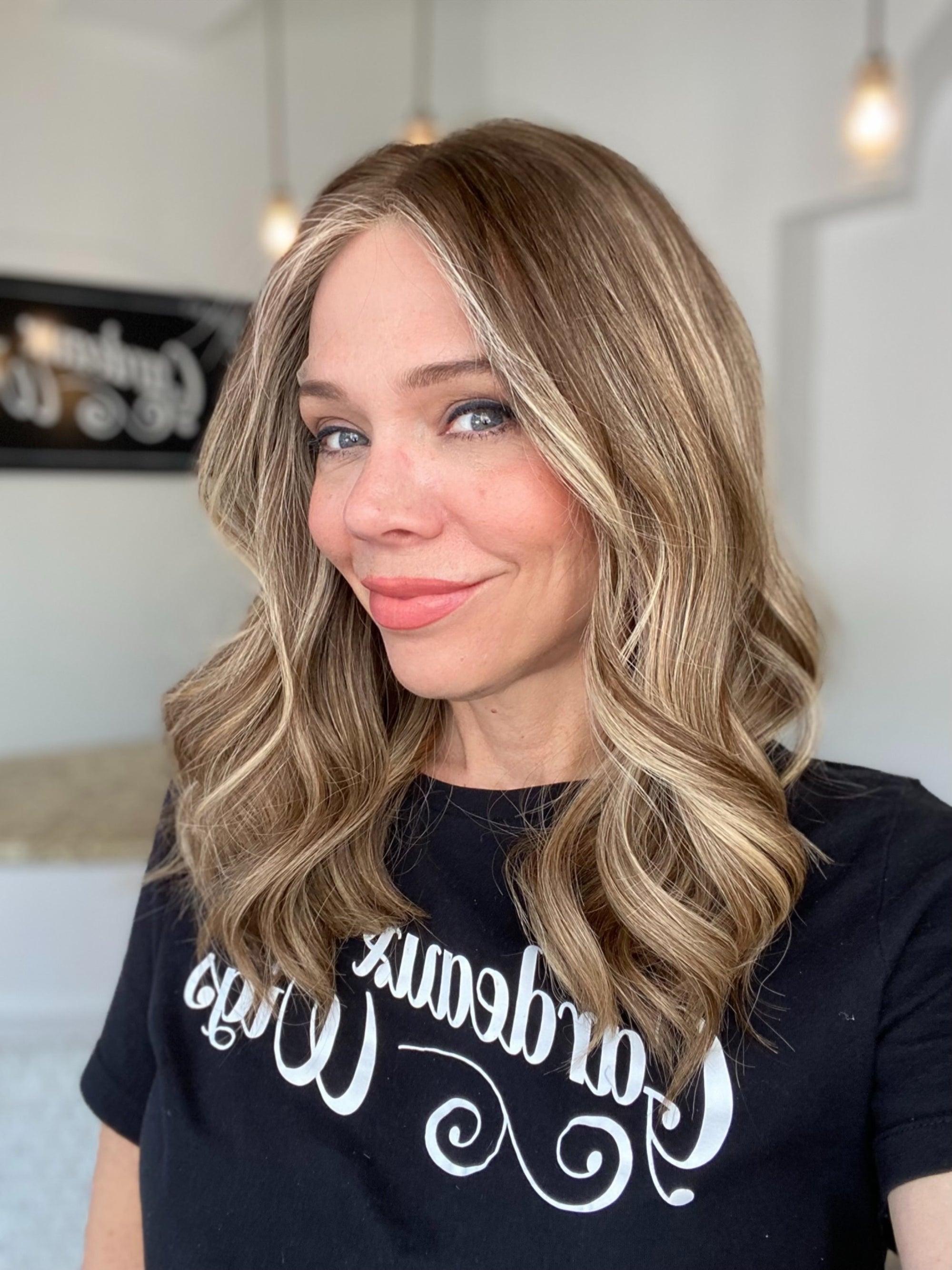 STOCK # BL-642.11 GARDEAUX DELUXE DOUBLE LACE TOP WIG (MEDIUM CAP)