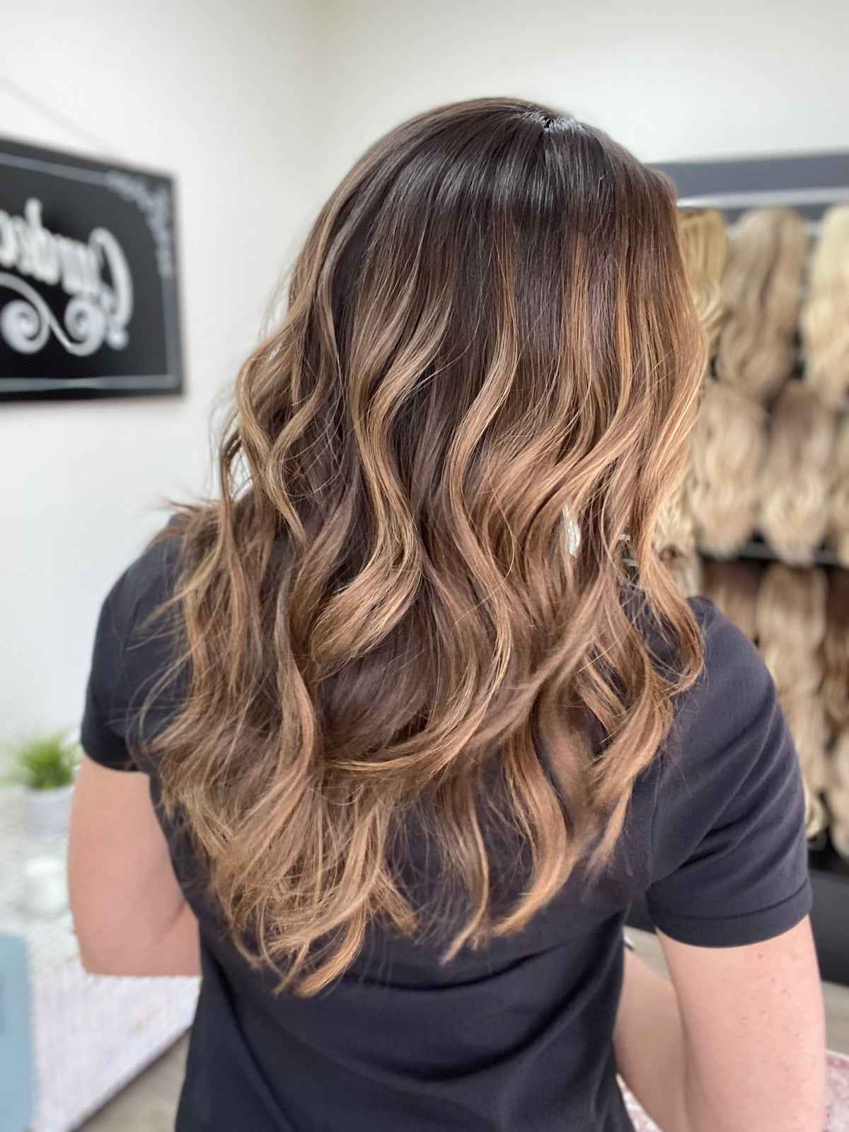 HUMAN HAIR HAND TIED, SILICONE LINED GRIPPER WIG (MEDIUM CAP) # 8754