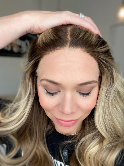 # 8629 GARDEAUX DELUXE DOUBLE LACE TOP SILICONE LINED WIG (MEDIUM CAP)