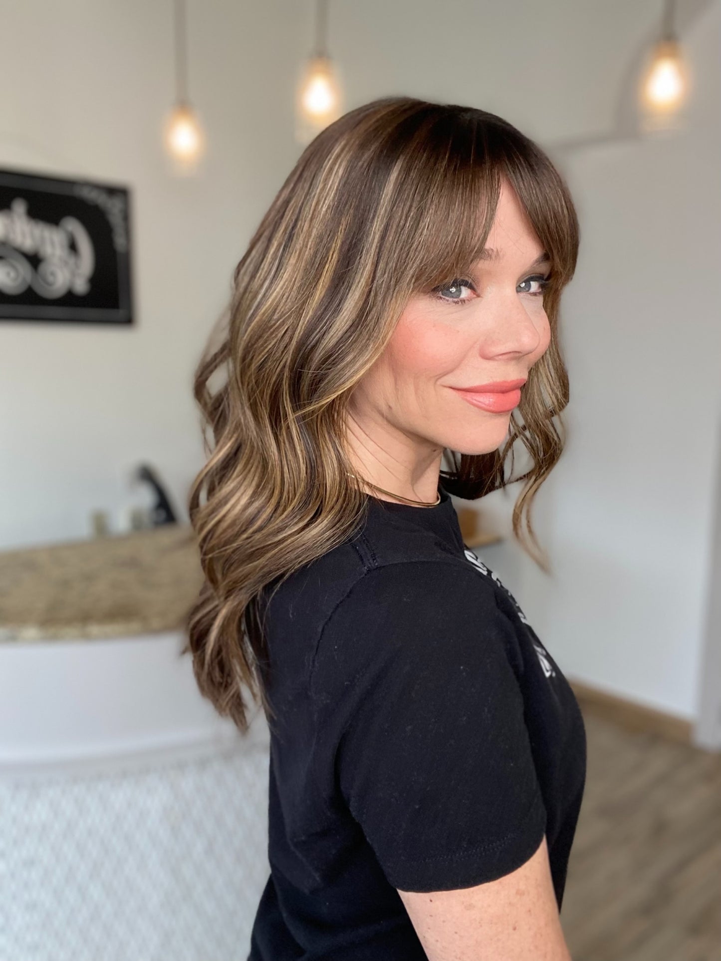 STOCK# J-8190 GARDEAUX DELUXE HAND TIED MONO TOP WIG, NO LACE FRONT (SMALL CAP)