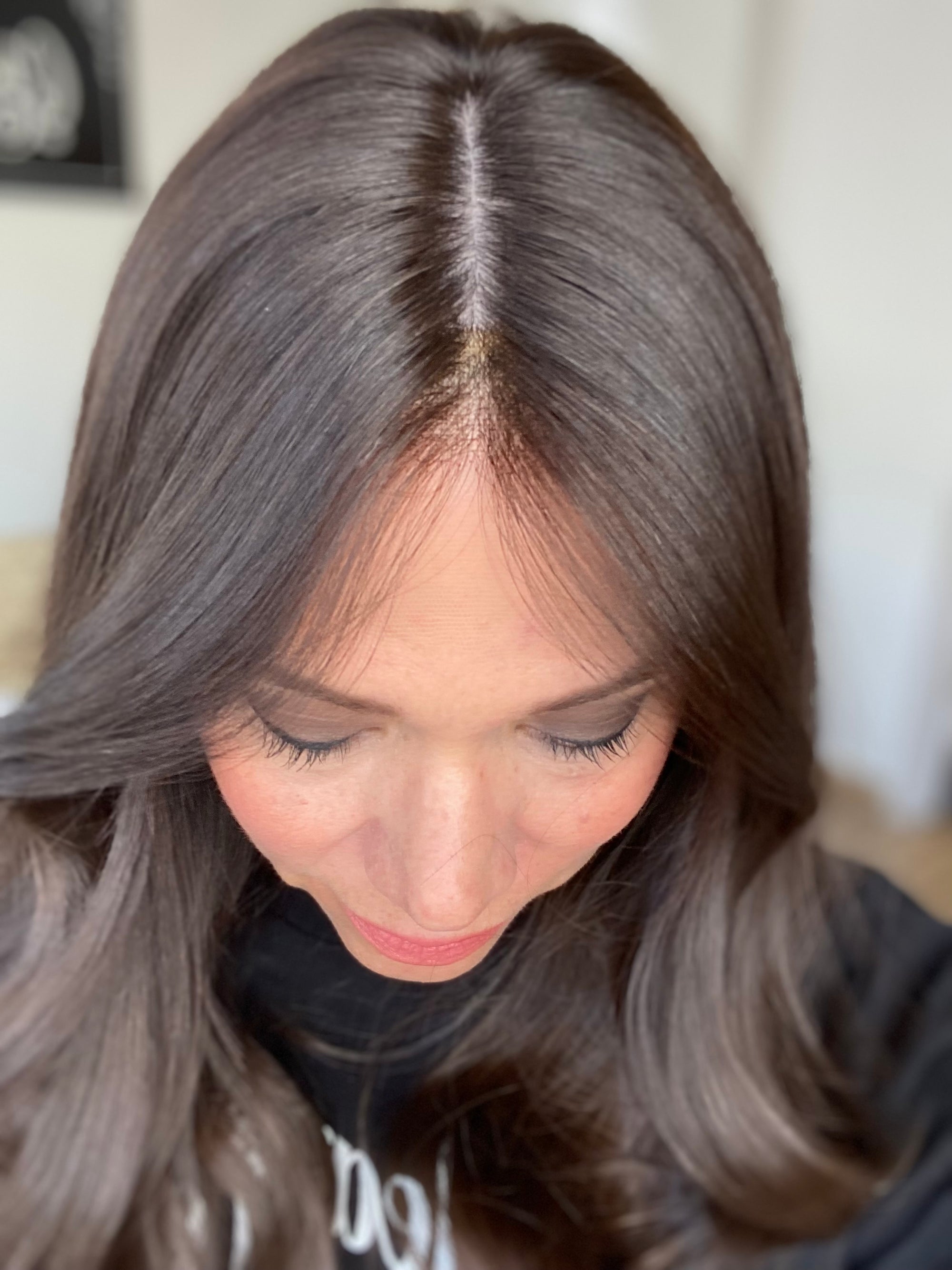 STOCK # JSK4.14 GARDEAUX DELUXE SILK TOP LACE FRONT WIG (MEDIUM CAP)