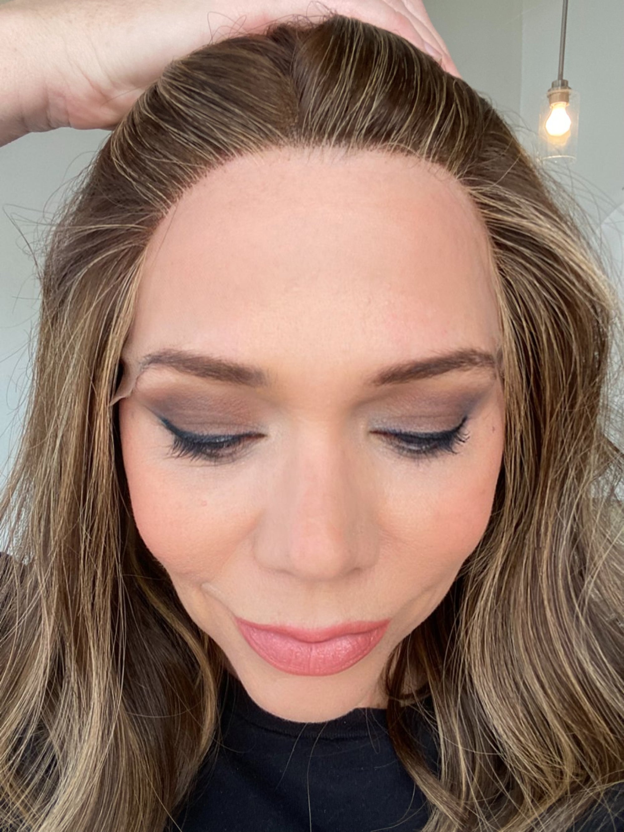 STOCK# BL612.8 GARDEAUX DELUXE LACE TOP WIG (MEDIUM CAP)