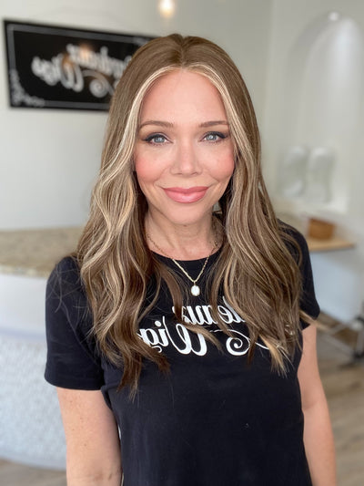 STOCK # BL-629.14 GARDEAUX DELUXE DOUBLE LACE TOP WIG (MEDIUM CAP)