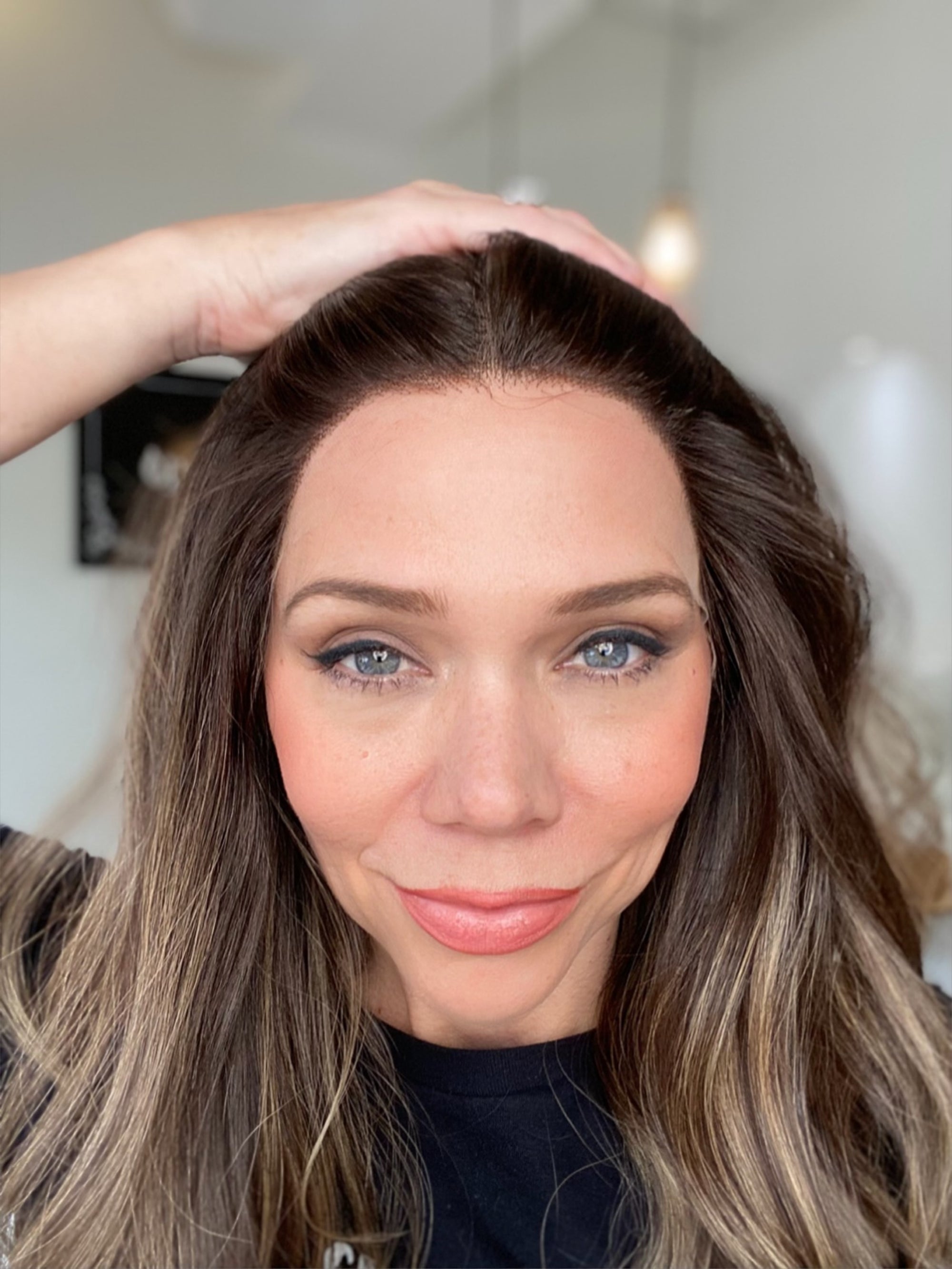 STOCK # BL-639.13 GARDEAUX DELUXE DOUBLE LACE TOP WIG (SMALL CAP)