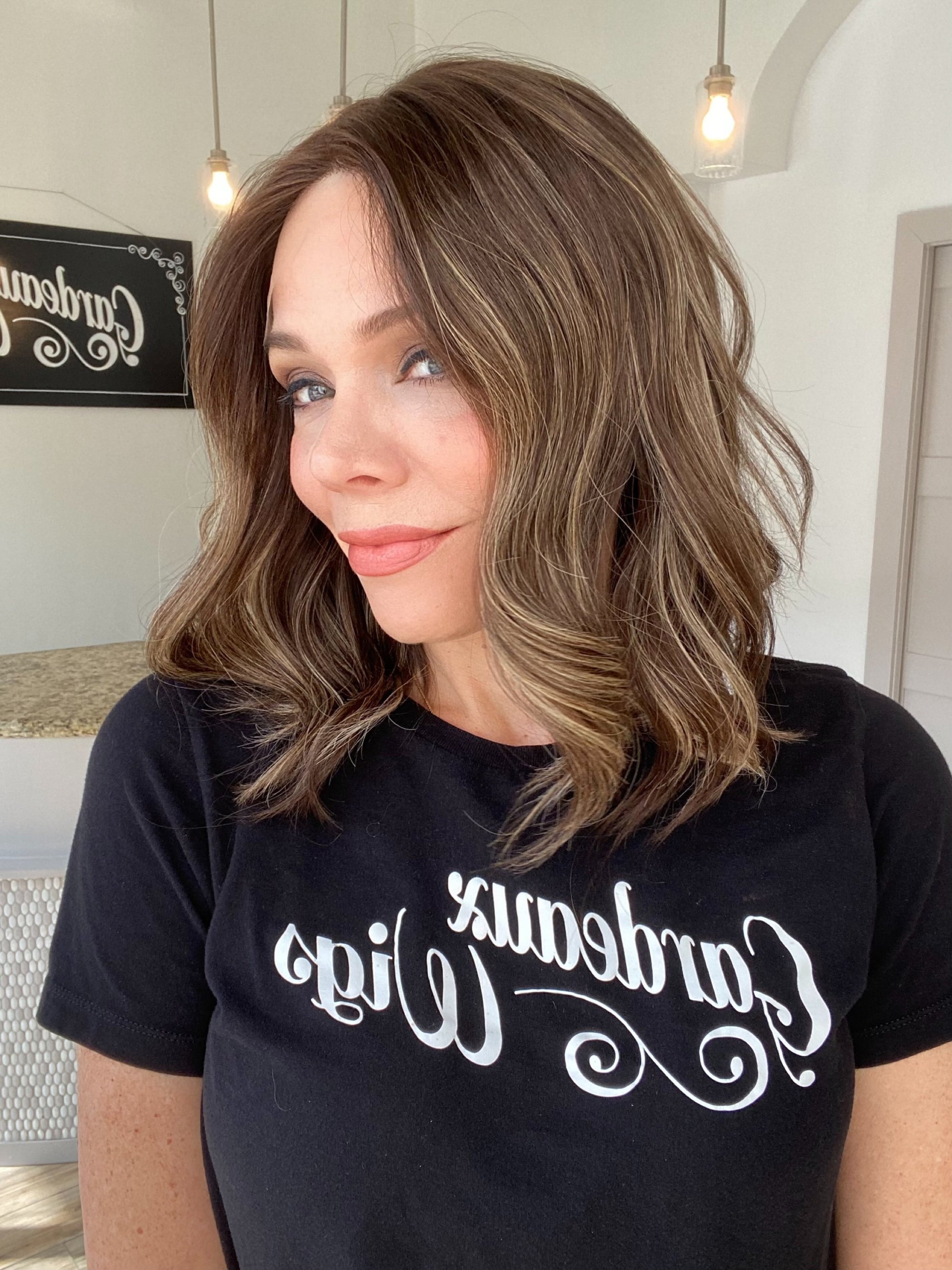 STOCK # BL606.8 GARDEAUX DELUXE DOUBLE LACE TOP WIG (MEDIUM CAP) *FINAL SALE